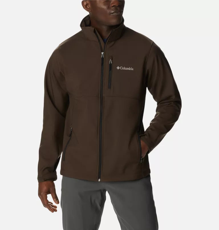 Columbia Valencia Peak Chocolate Brown Soft Shell Active Wear Jacket