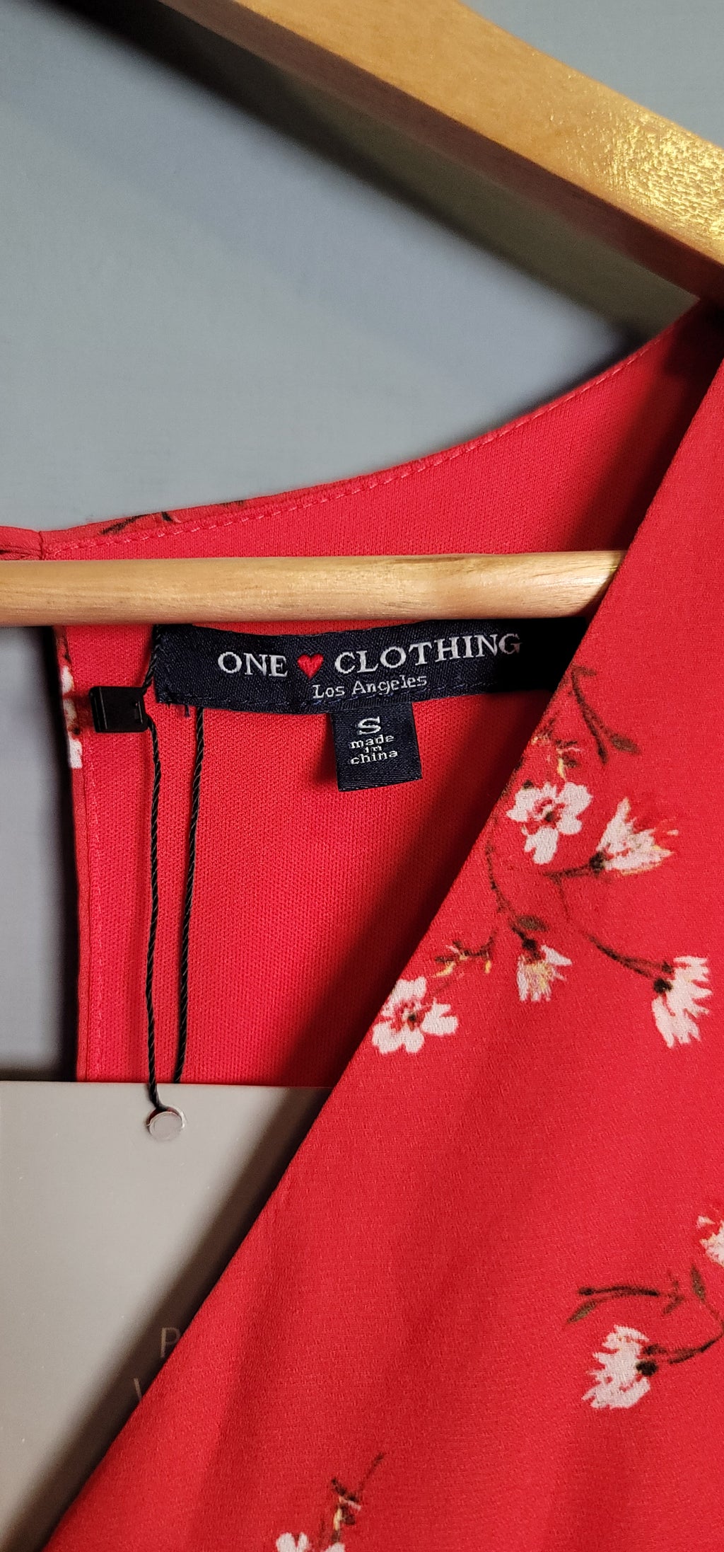 Floral belted Wrap Dress (One Clothing) - THE GREY AREA