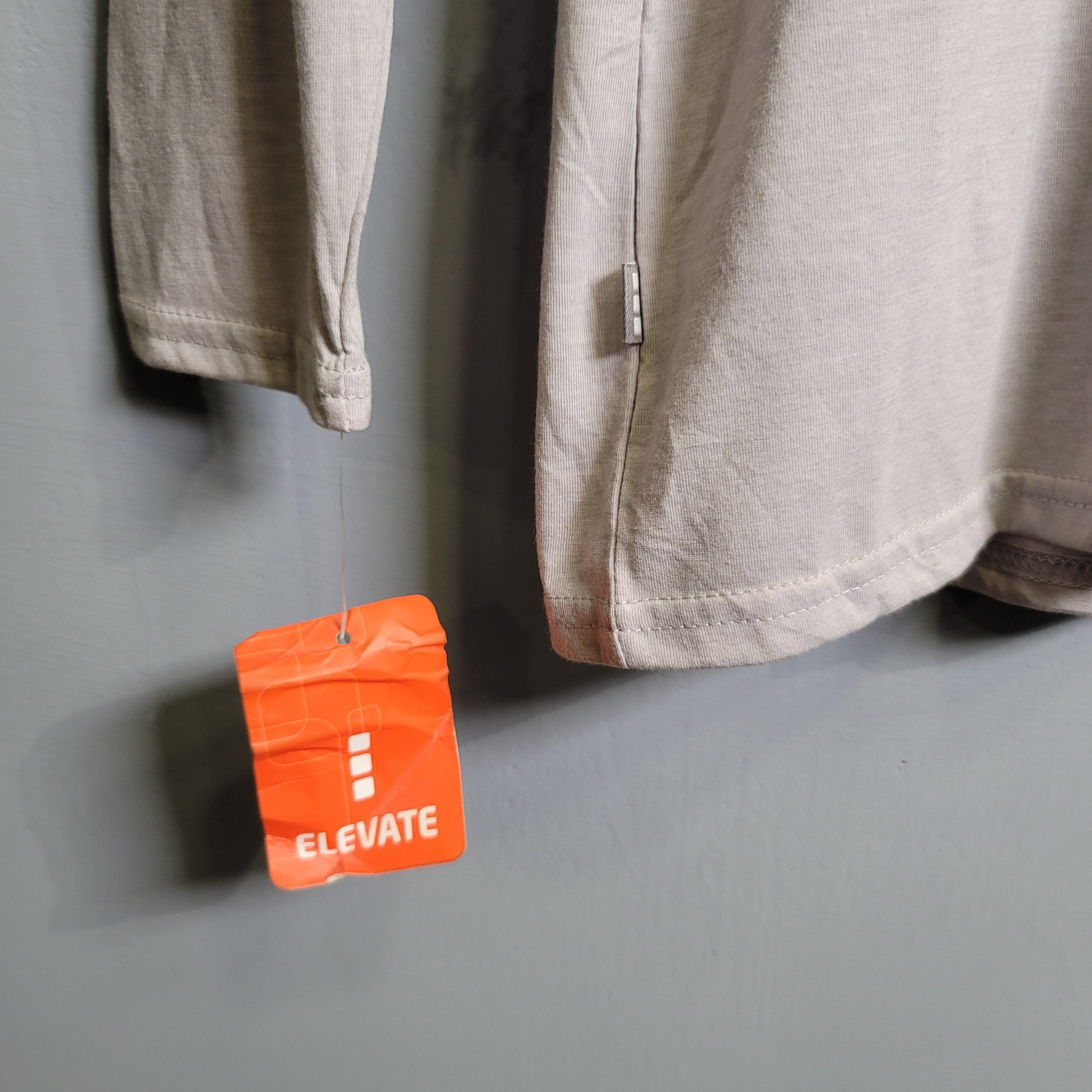 Women's printed long sleeves T-shirt (Elevate) - THE GREY AREA