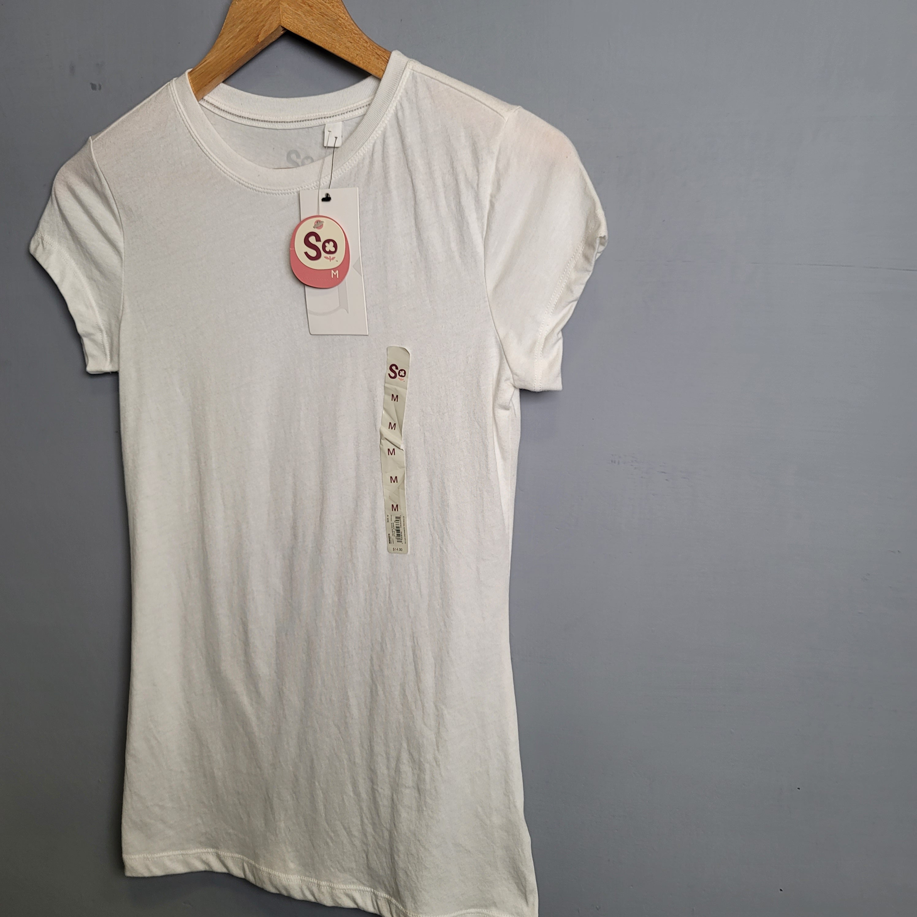 Women's white casual T-shirt (SO) - THE GREY AREA