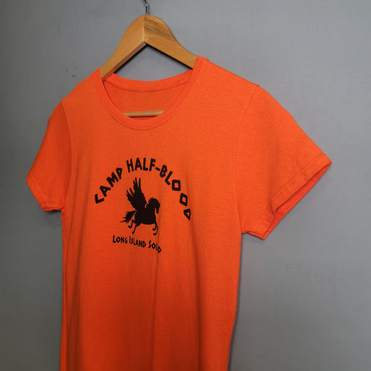 Orange flying horse Tshirts - THE GREY AREA