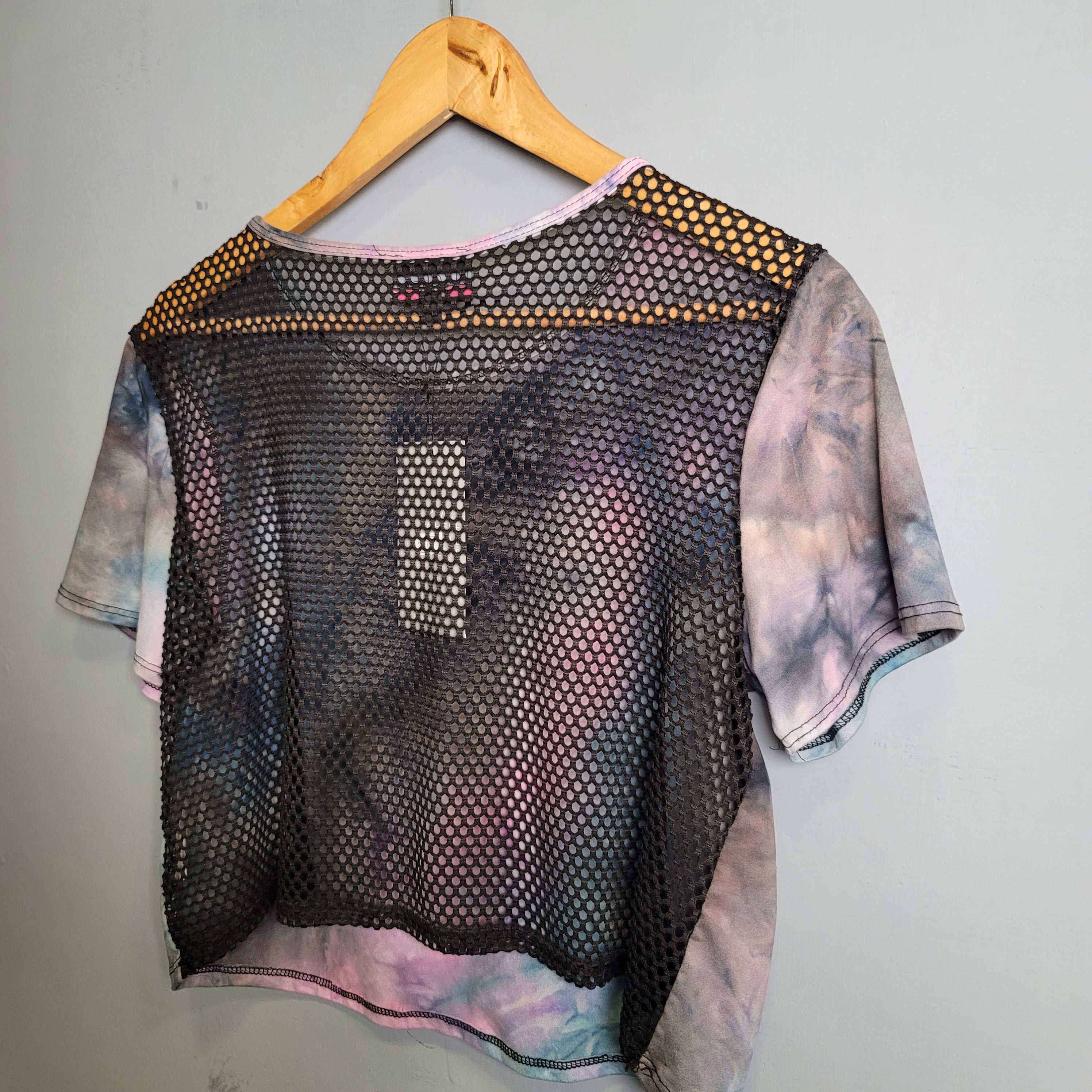Tie dye crop top (Discreet) - THE GREY AREA