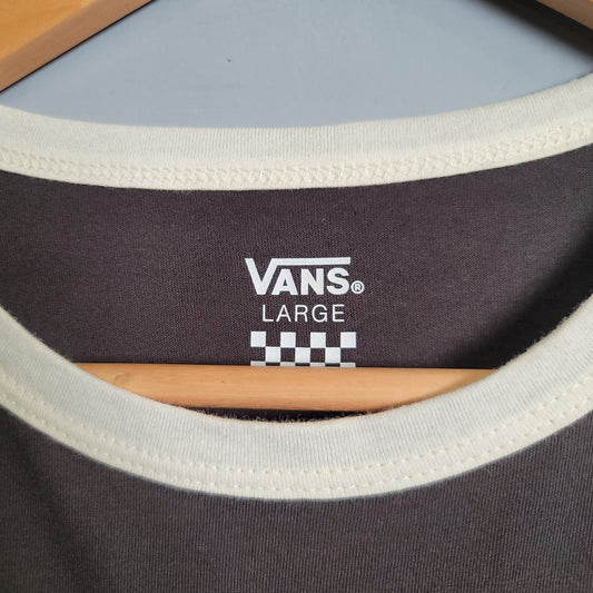 Black Vintage Vans T-shirt (VANS) - THE GREY AREA