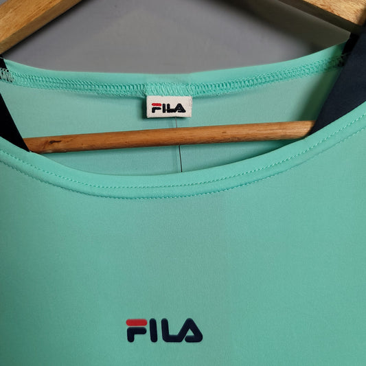 Blue Athletic sports Tshirt (Fila) - THE GREY AREA