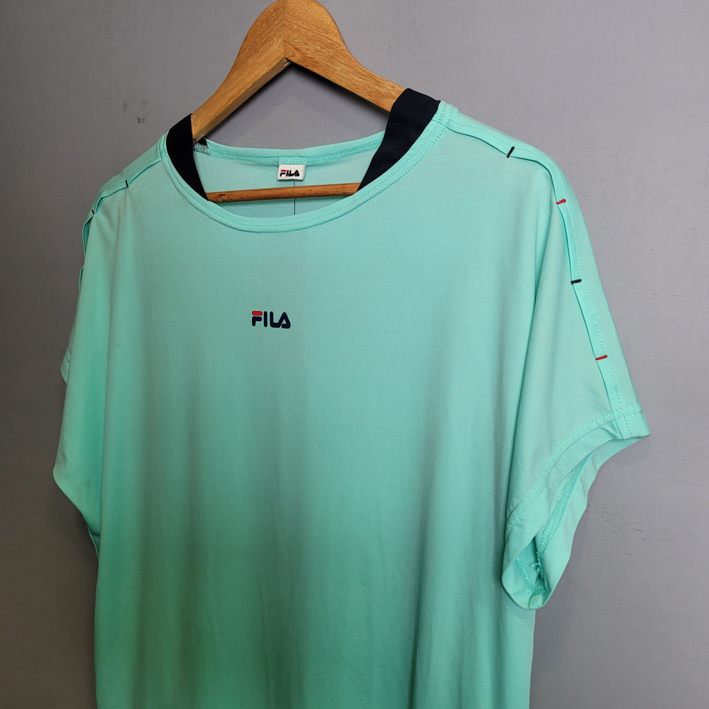 Blue Athletic sports Tshirt (Fila) - THE GREY AREA