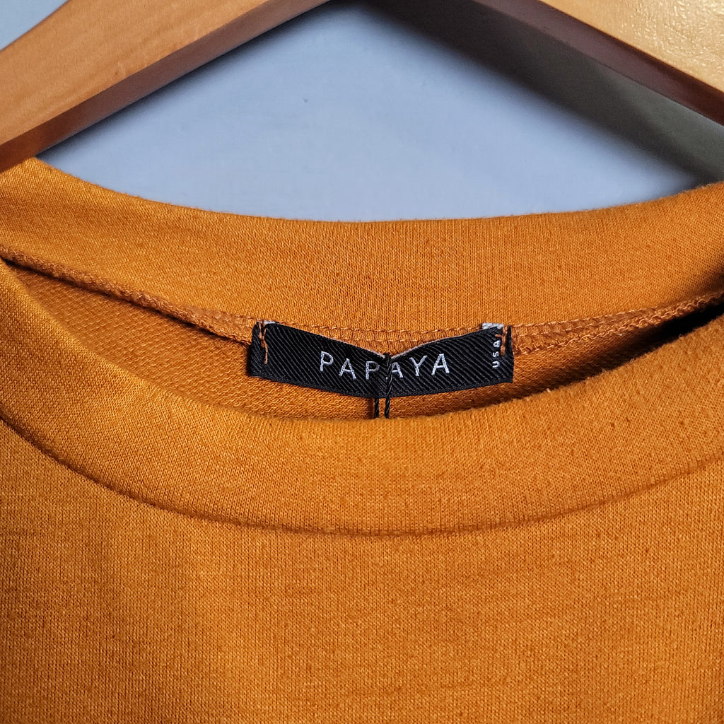 "Everything I Need" Crop Top (Papaya) - THE GREY AREA