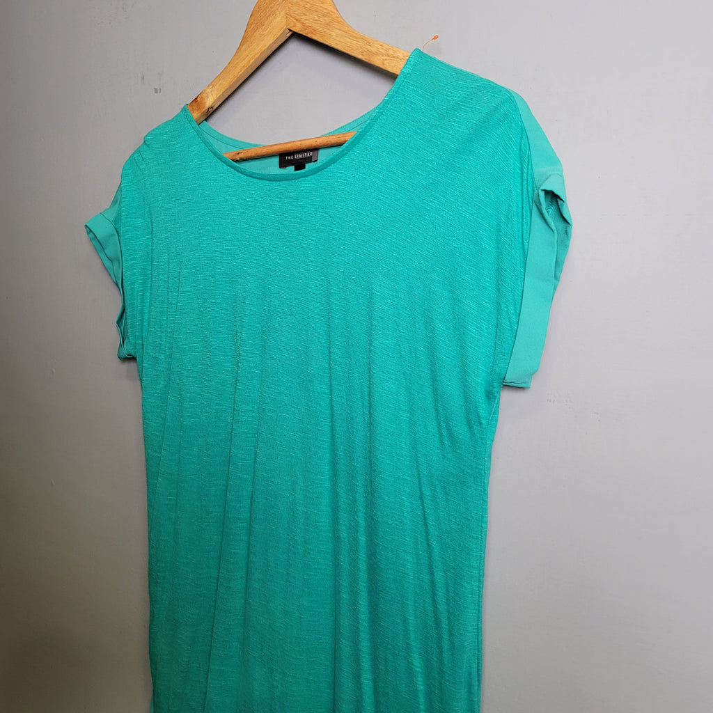 Sea green casual t-shirt (Limited) - THE GREY AREA