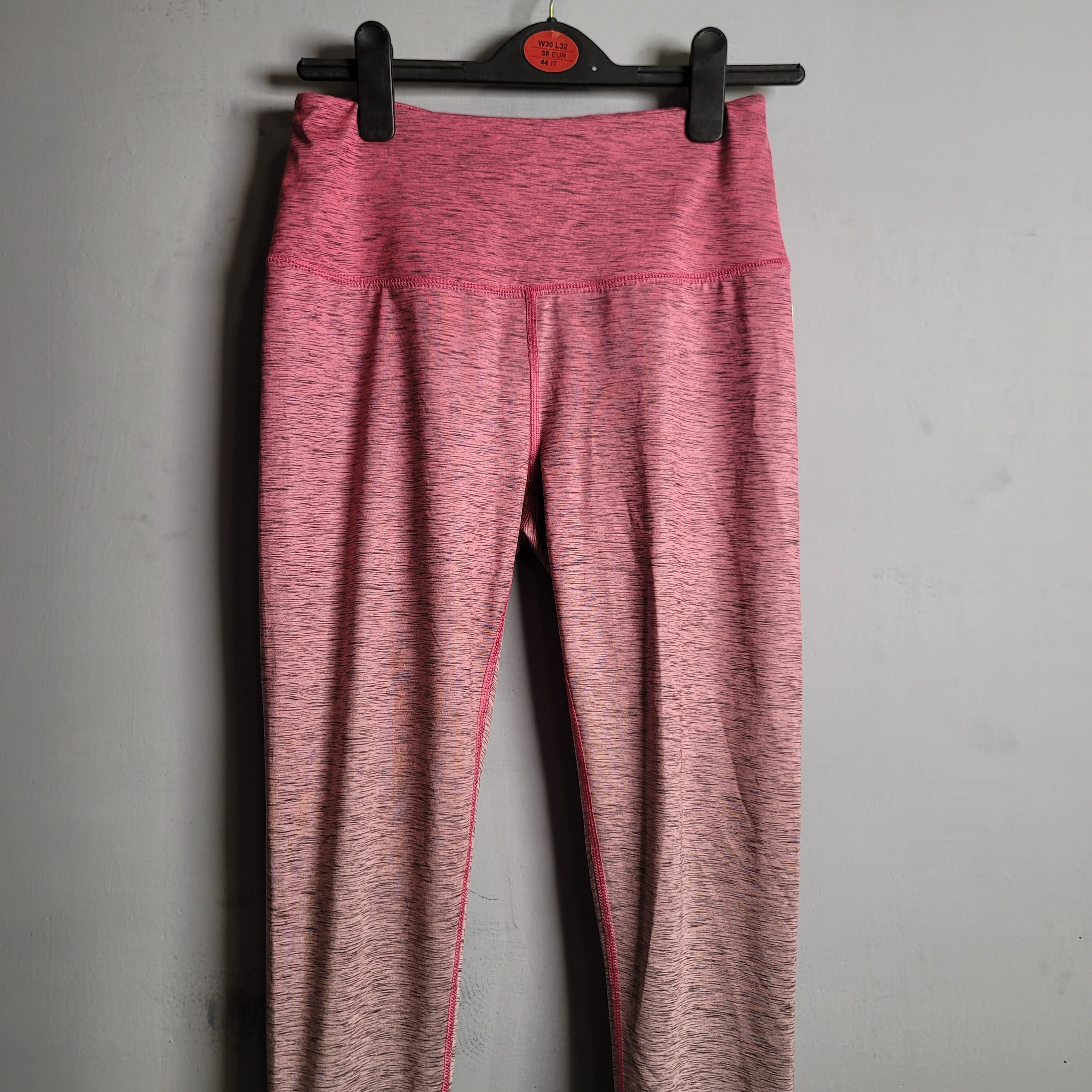 Pink Ombre Seamless Yoga Pants (Reebok) - THE GREY AREA