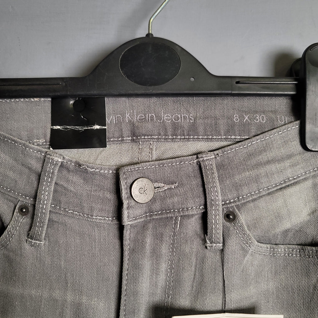 Grey Ultimate Skinny Jeans (Calvin Klein) - THE GREY AREA