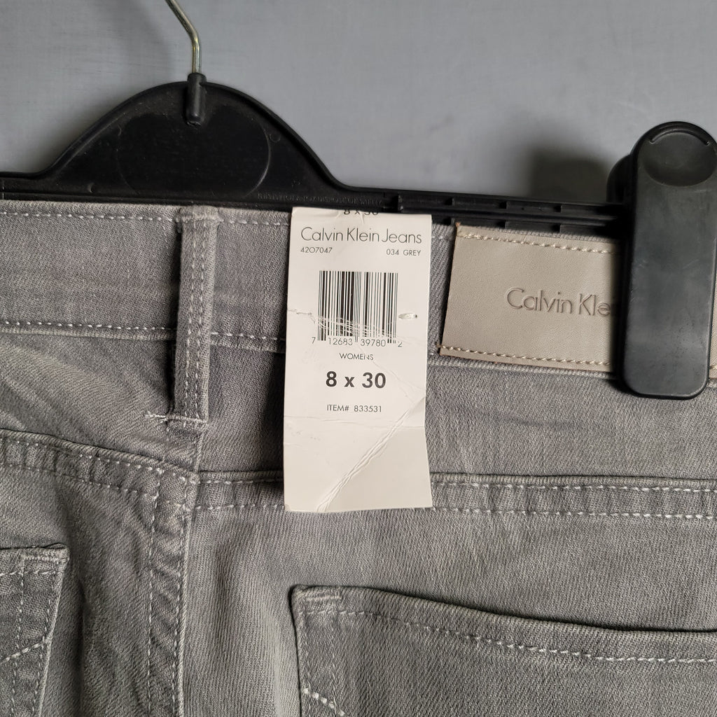 Grey Ultimate Skinny Jeans (Calvin Klein) - THE GREY AREA