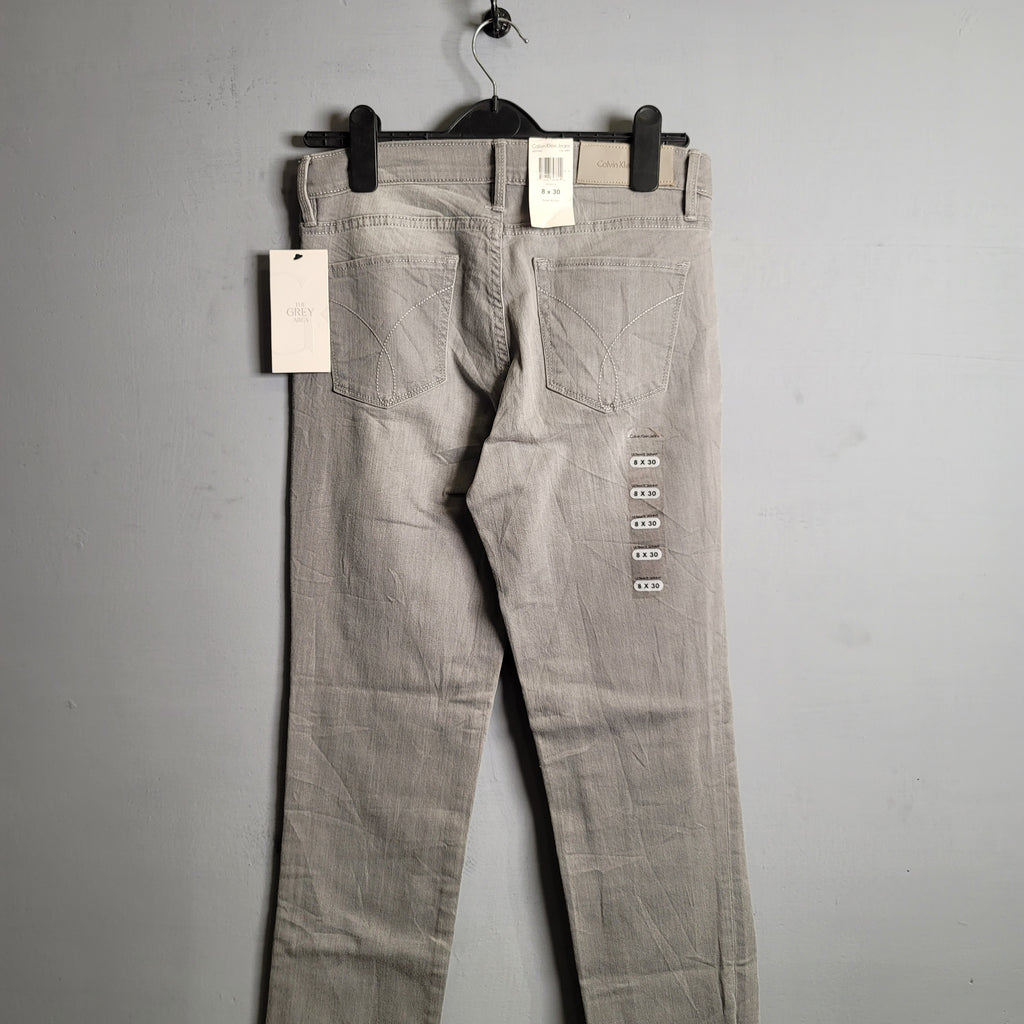 Grey Ultimate Skinny Jeans (Calvin Klein) - THE GREY AREA