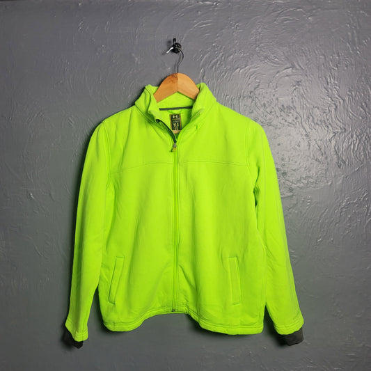 Under armour fluorescent yellow fleece Neon Upper - THE GREY AREA