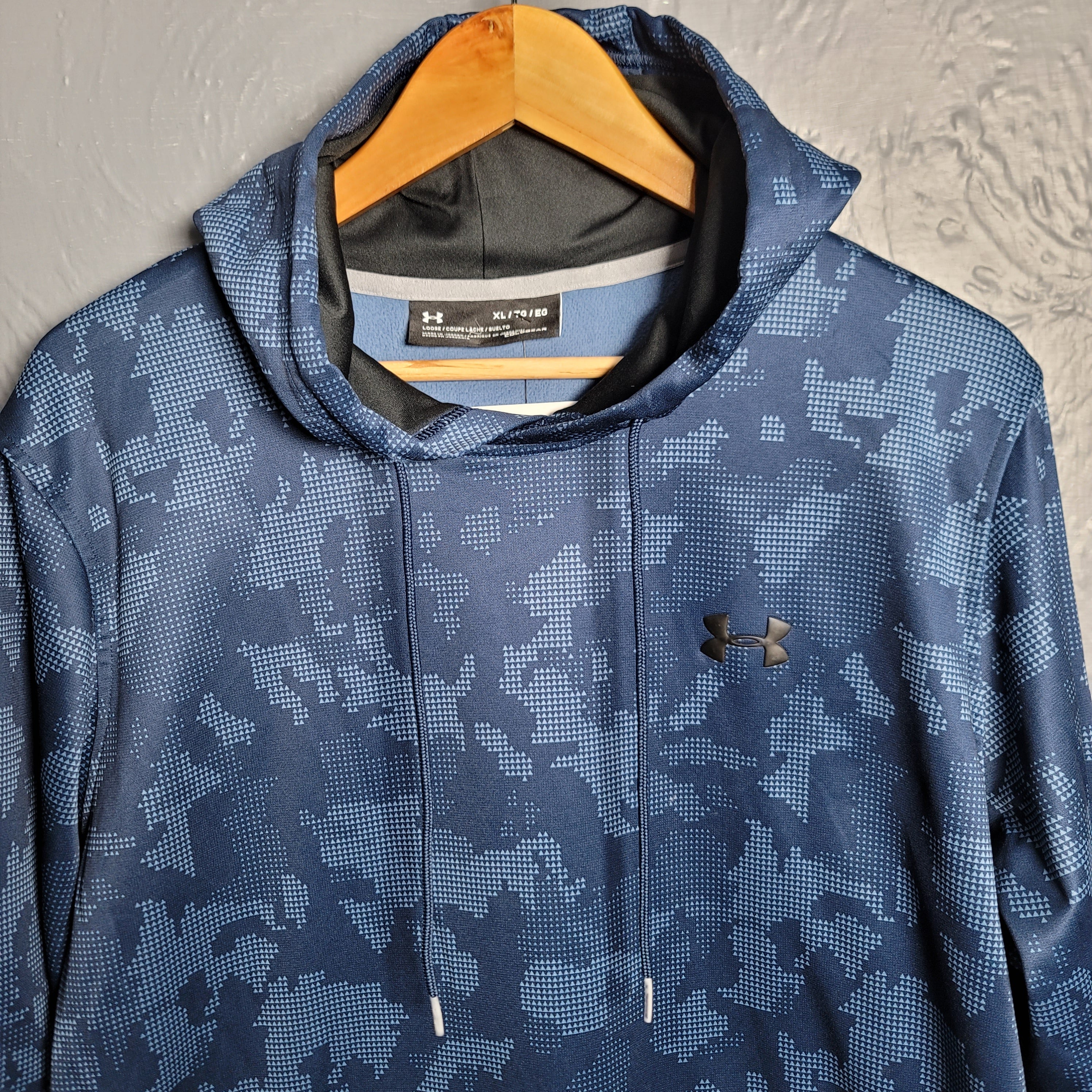 Under Armour Coldgear Camo Hooded Loose Sweatshirt Hoodie (Unisex) - THE GREY AREA