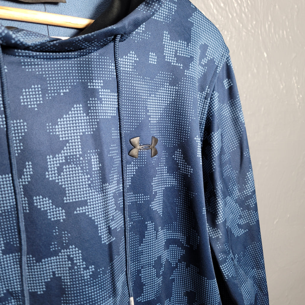 Under Armour Coldgear Camo Hooded Loose Sweatshirt Hoodie (Unisex) - THE GREY AREA