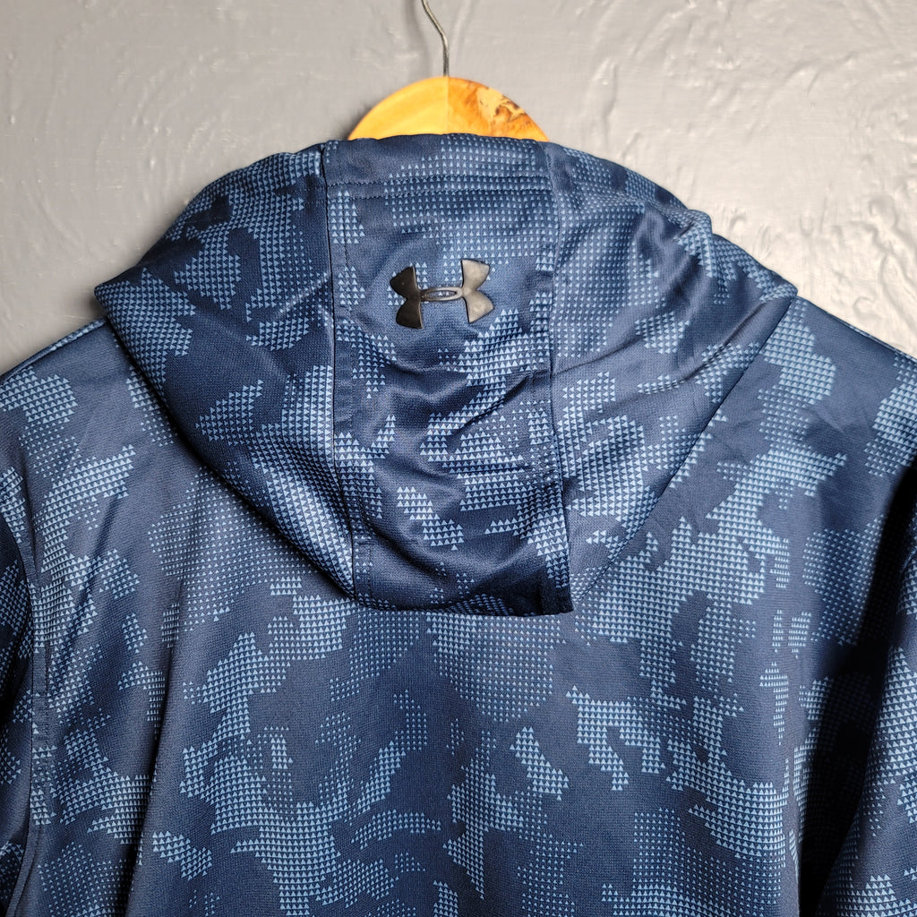 Under Armour Coldgear Camo Hooded Loose Sweatshirt Hoodie (Unisex) - THE GREY AREA