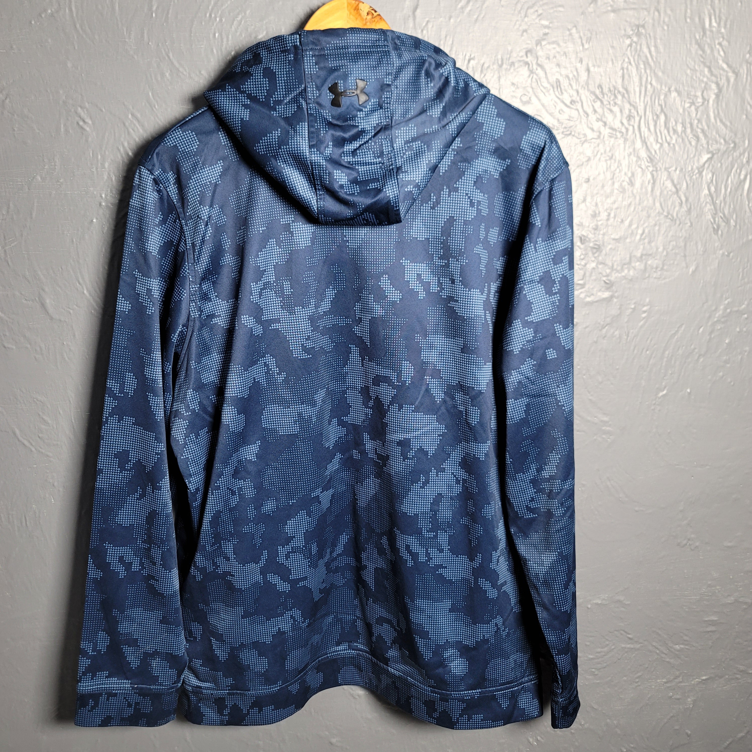 Under Armour Coldgear Camo Hooded Loose Sweatshirt Hoodie (Unisex) - THE GREY AREA