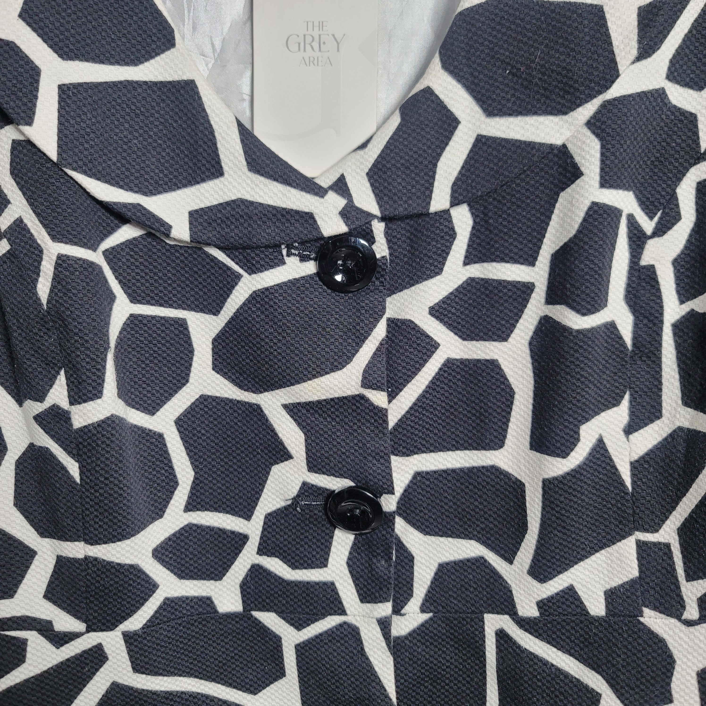 Women's Animal Print Blazer (Willi Smith) - THE GREY AREA