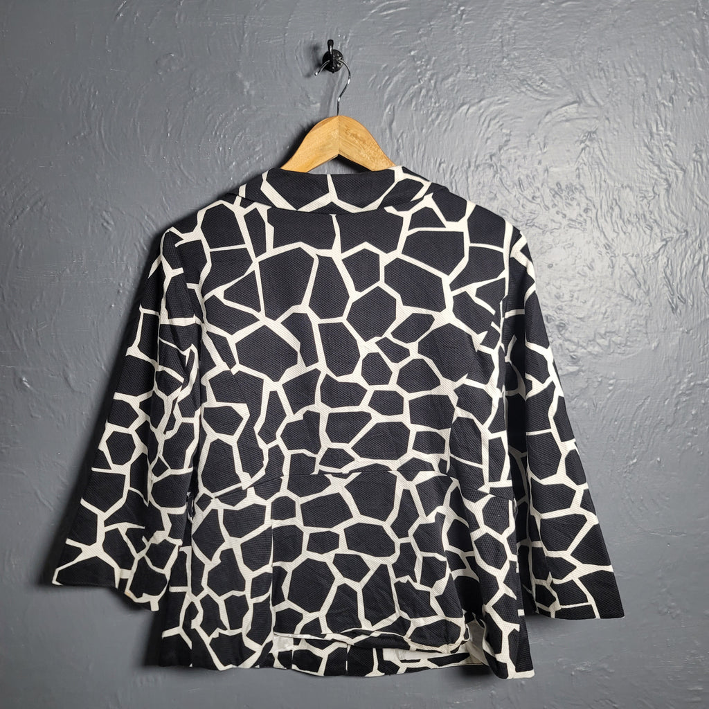Women's Animal Print Blazer (Willi Smith) - THE GREY AREA