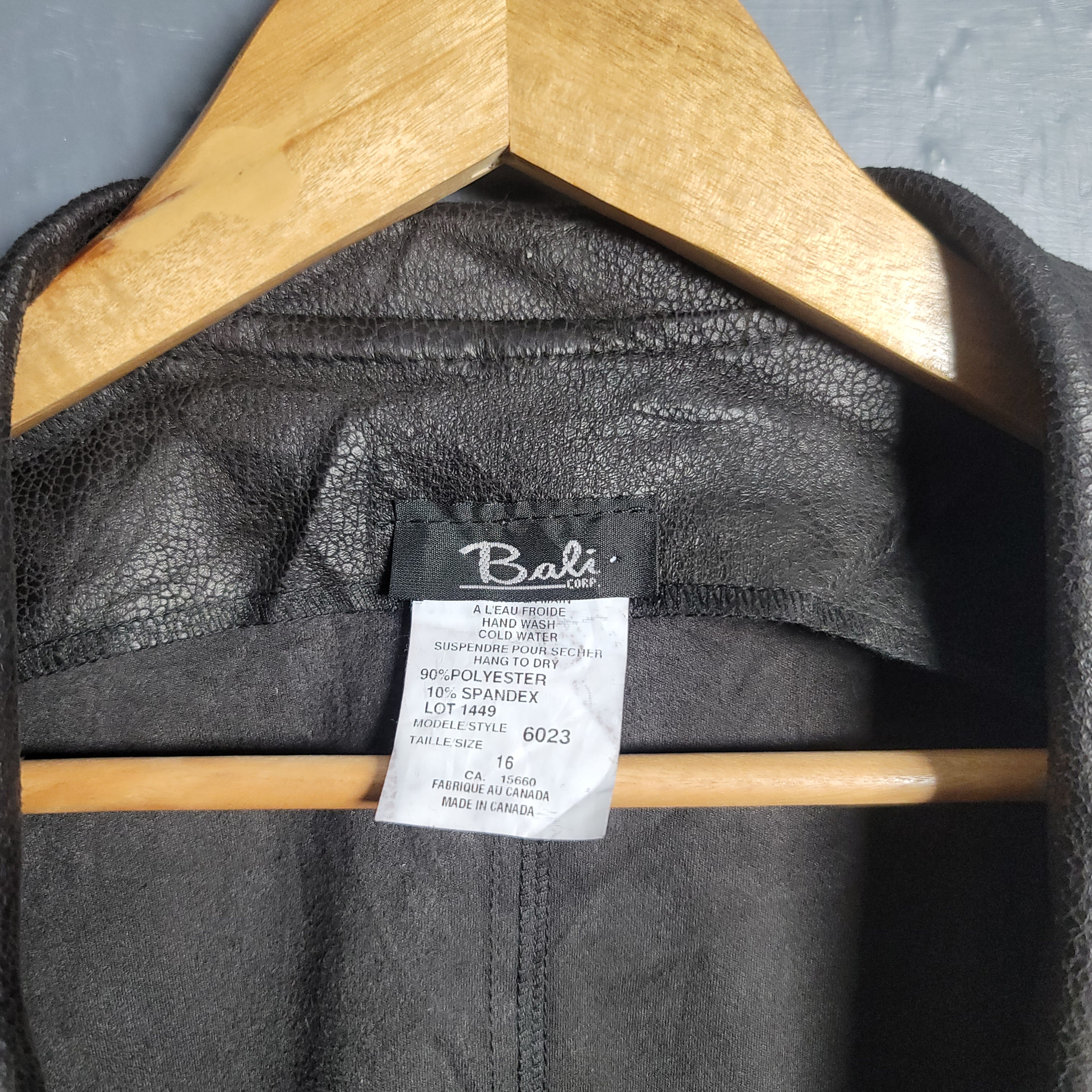 Women's Leather Asymmetrical Zip fashion jacket - THE GREY AREA