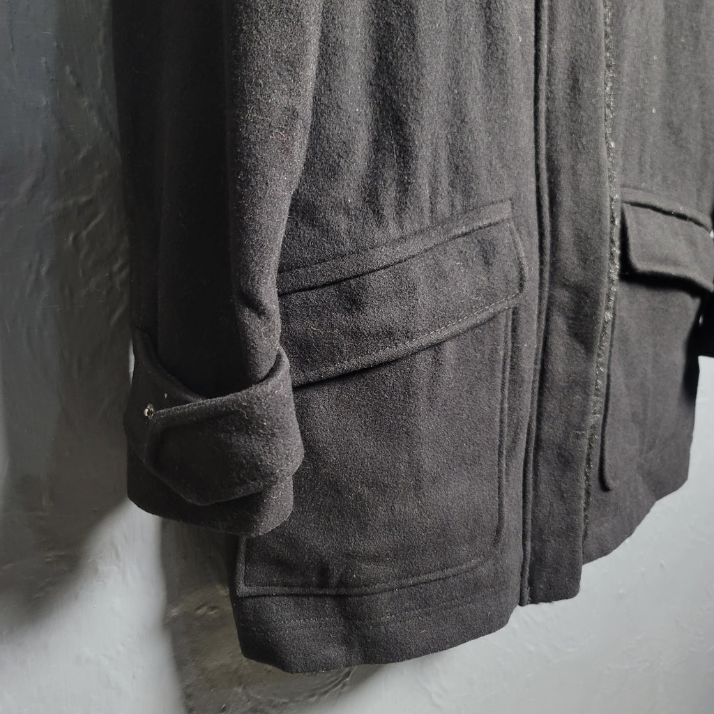 Women's Mango Faux Fur Hooded Wool Coat - THE GREY AREA