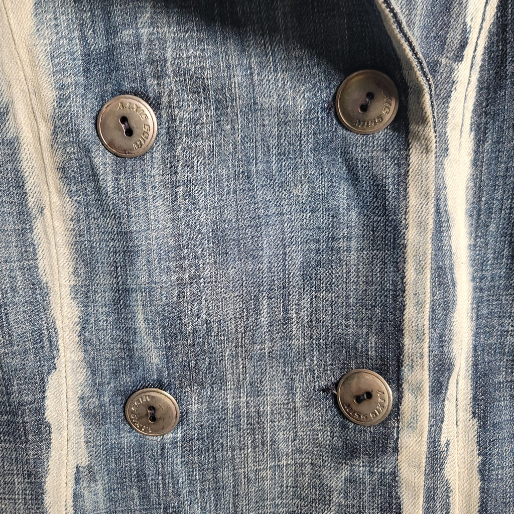 Vintage Y2K Miss Sixty Denim Jacket Streetwear 90s Style - THE GREY AREA