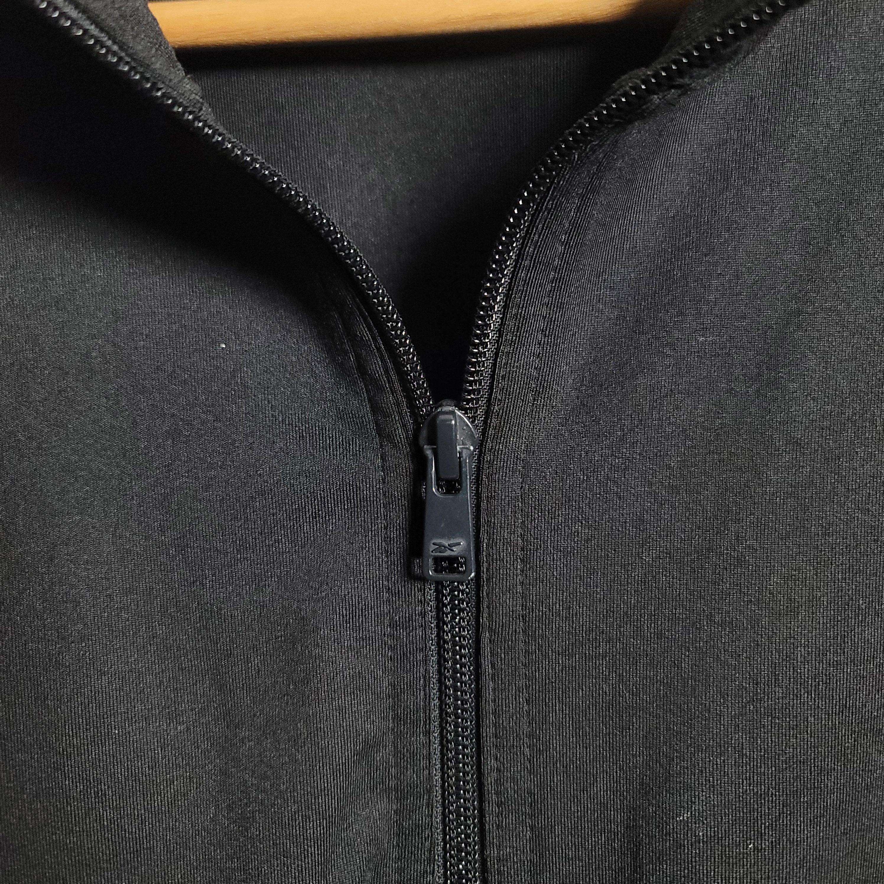 Women's Black Reebok Identity Vector Track Jacket - THE GREY AREA