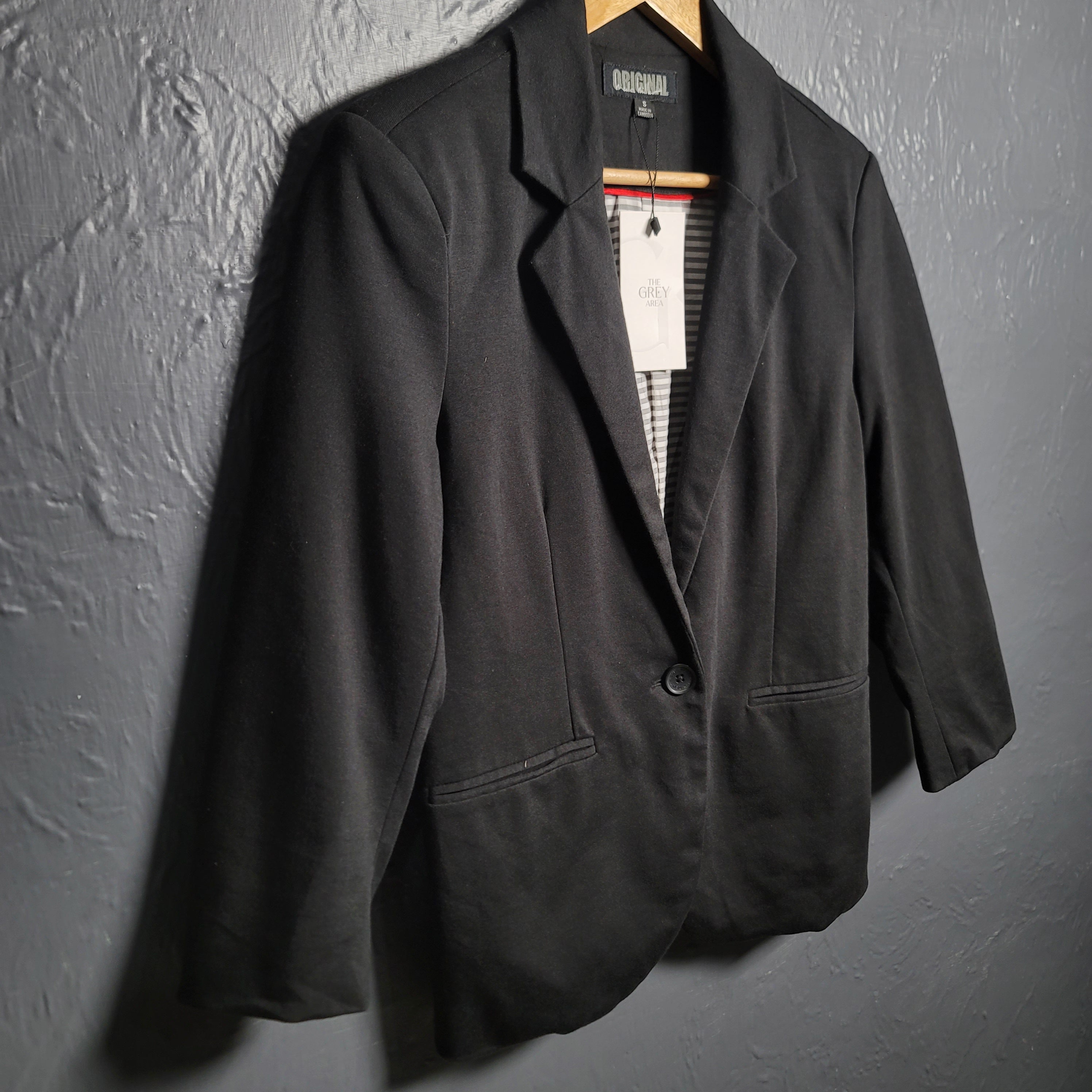 Nicole Miller Women's black Jacket - THE GREY AREA