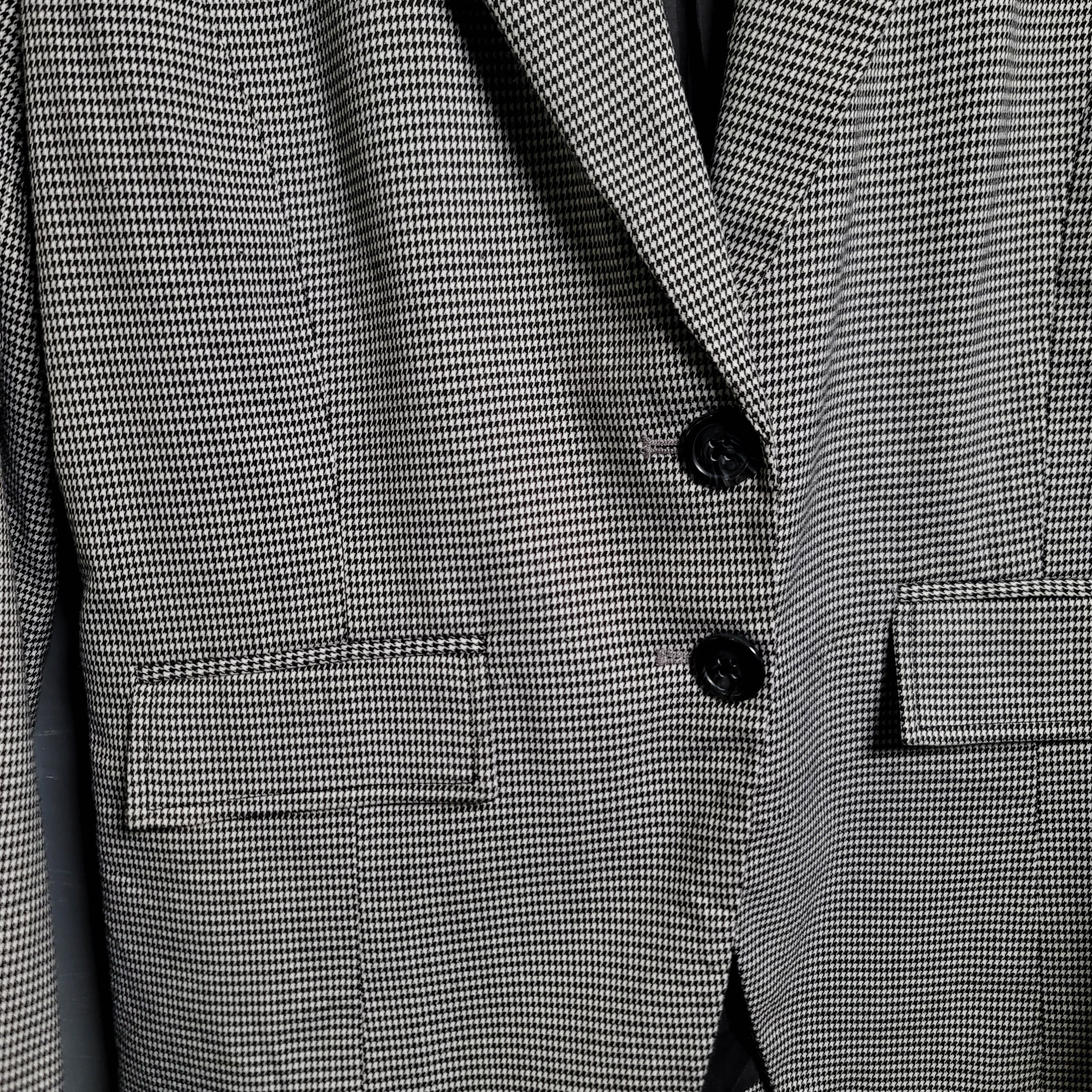 Women's Worthington Houndstooth Blazer Jacket - THE GREY AREA