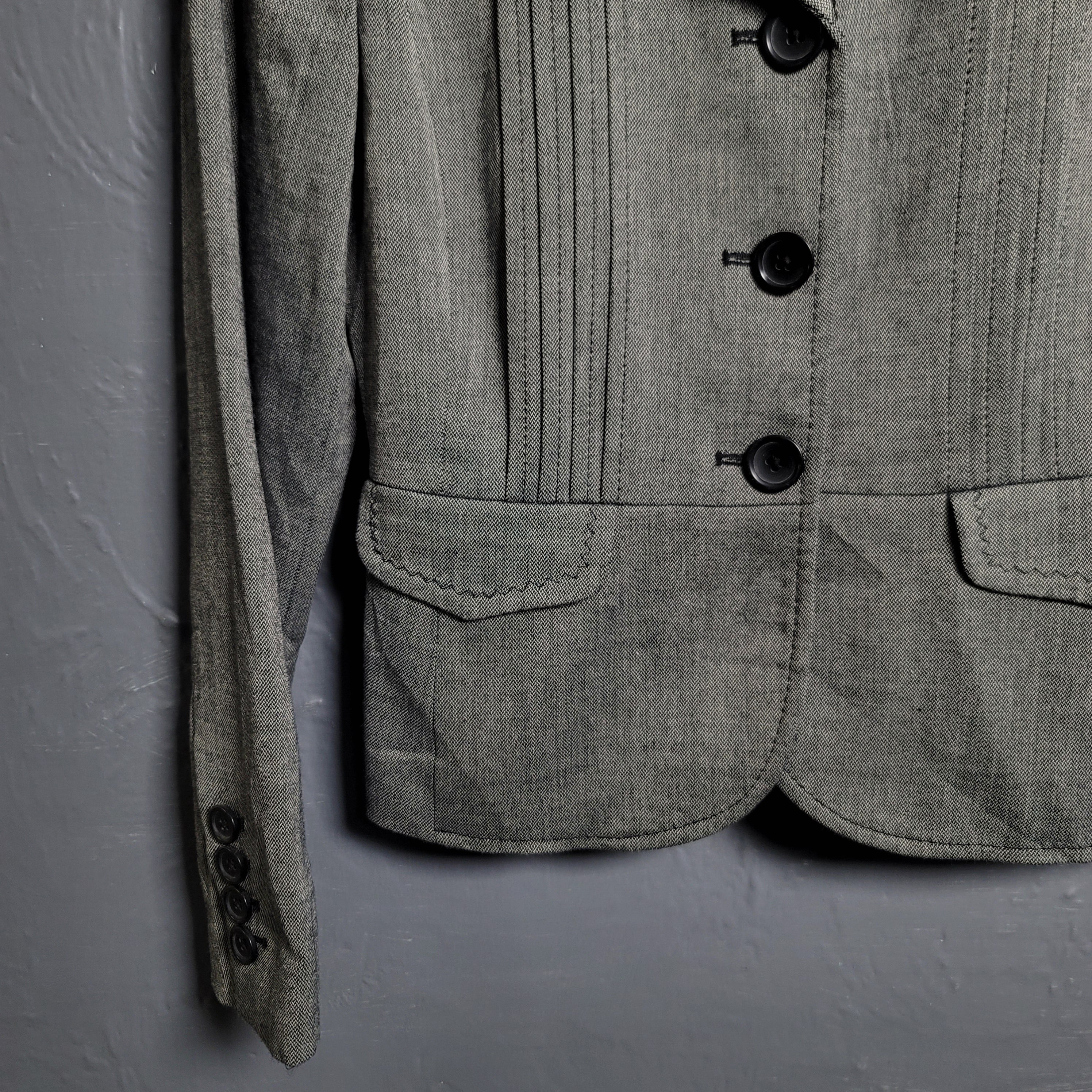 Brand New Ann Taylor Loft Petites Grey Blazer Jacket - THE GREY AREA