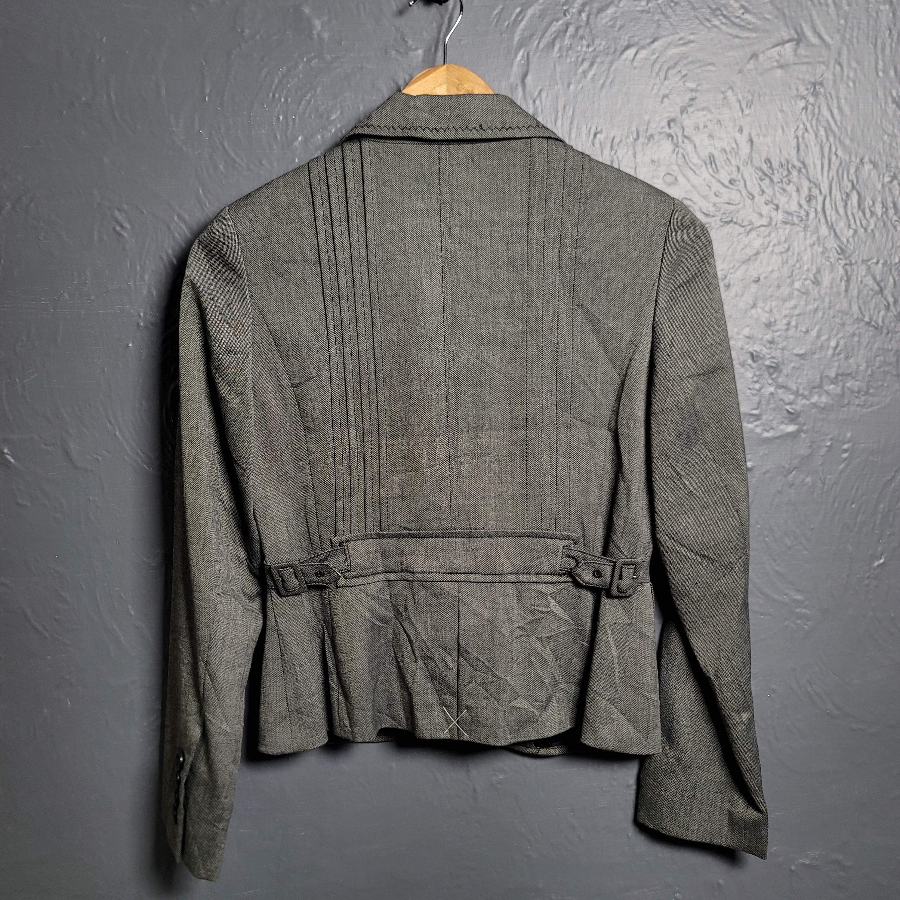 Brand New Ann Taylor Loft Petites Grey Blazer Jacket - THE GREY AREA