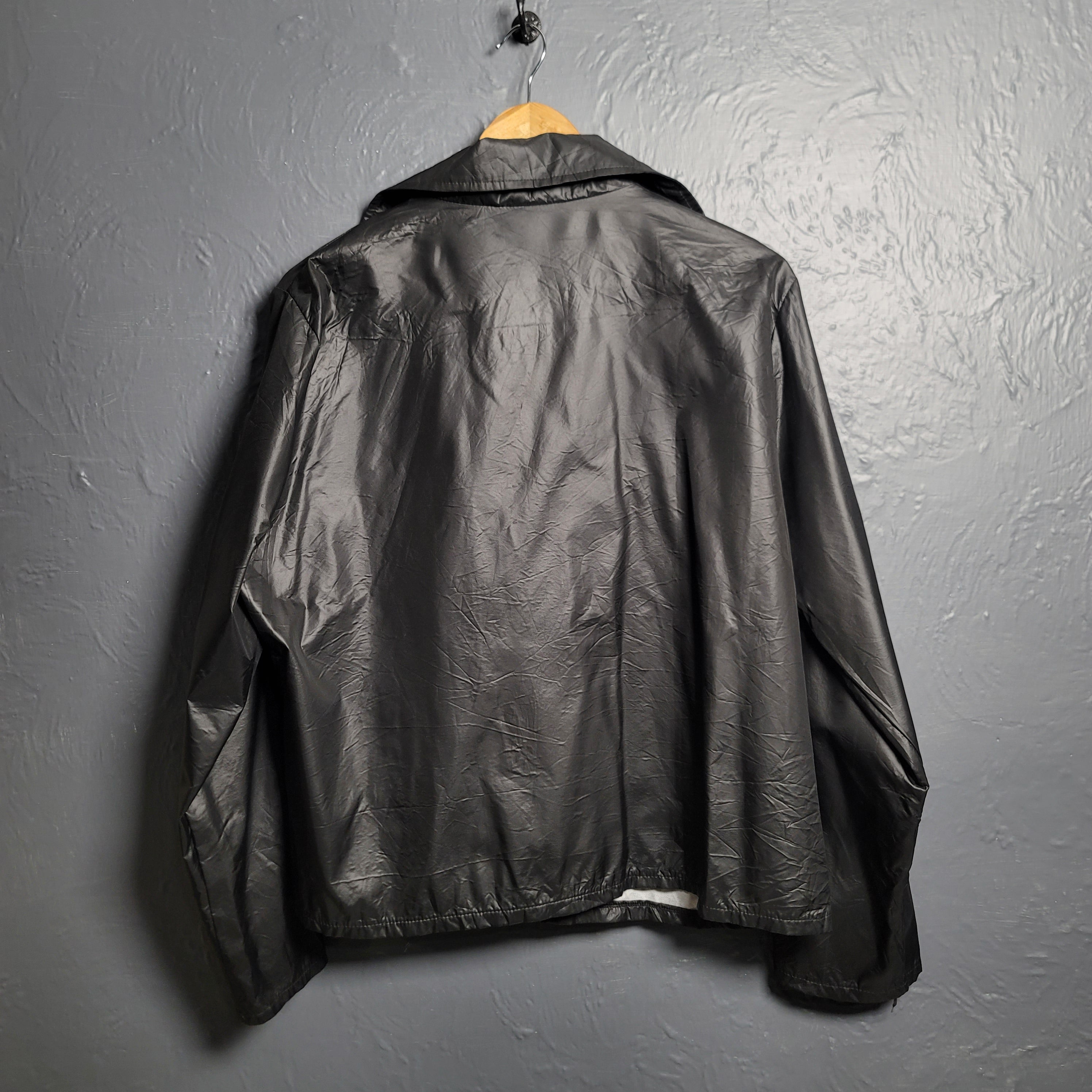 Women's Lightweight Leather Feel Punk Rock Biker Jacket - THE GREY AREA