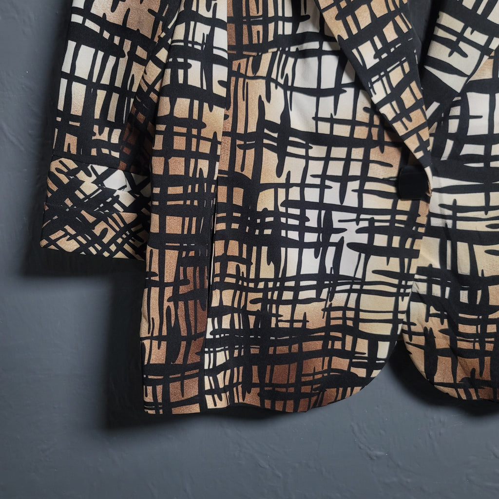 Women's Dressbarn Designer Blazer Jacket - THE GREY AREA