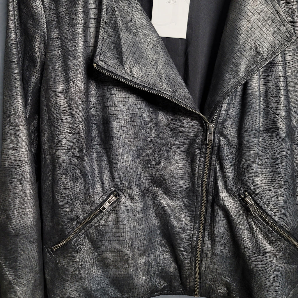 Jockey Women's Metallic Python Look Jacket