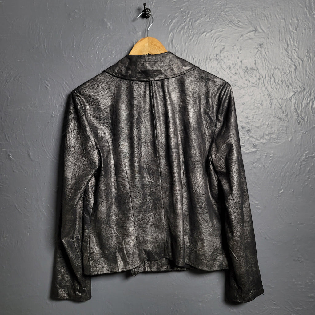 Jockey Women's Metallic Python Look Jacket