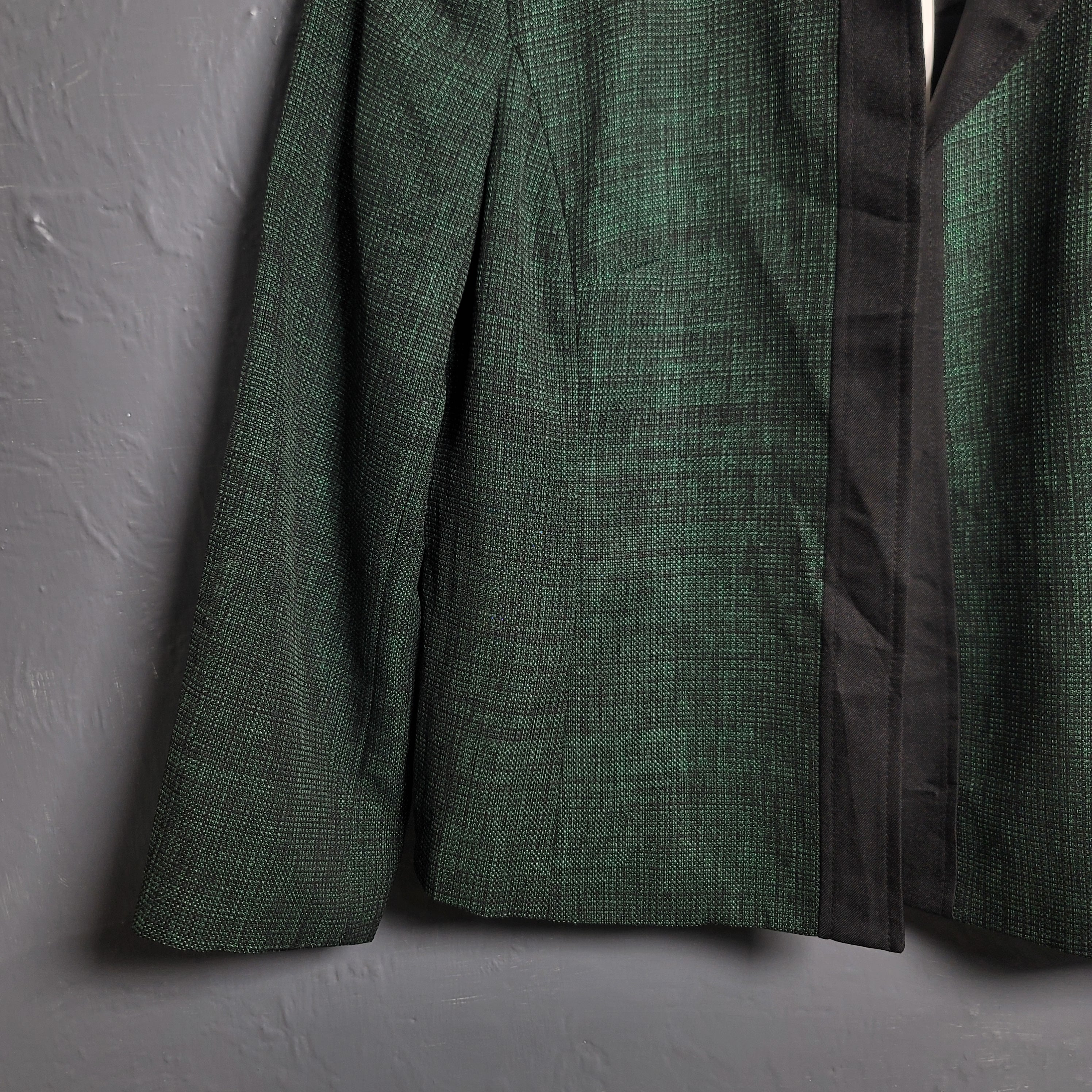 Kasper Green Shimmer Single Button Blazer Jacket