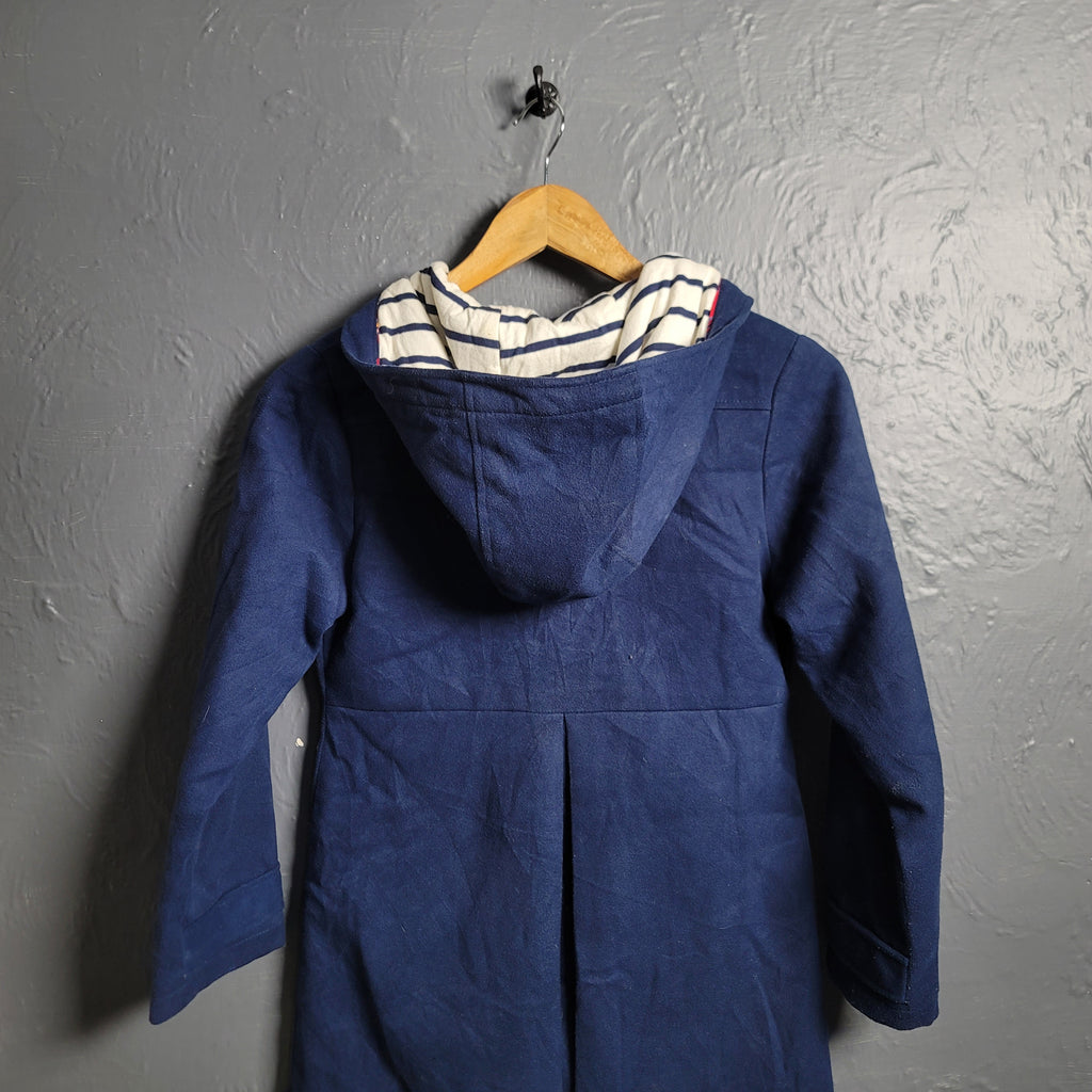 Nautica Navy Blue Duffle Toggle Coat