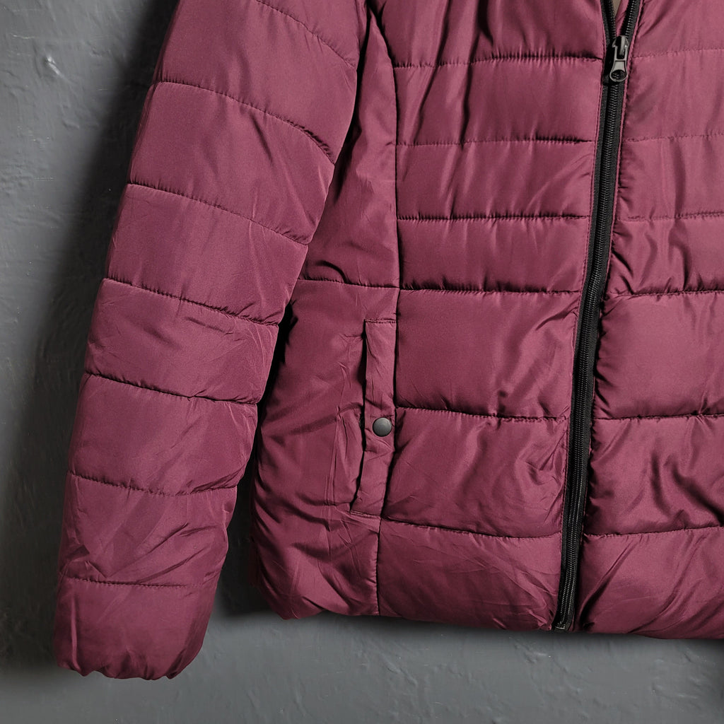 George Plum Hooded Puffer Jacket (Unisex)