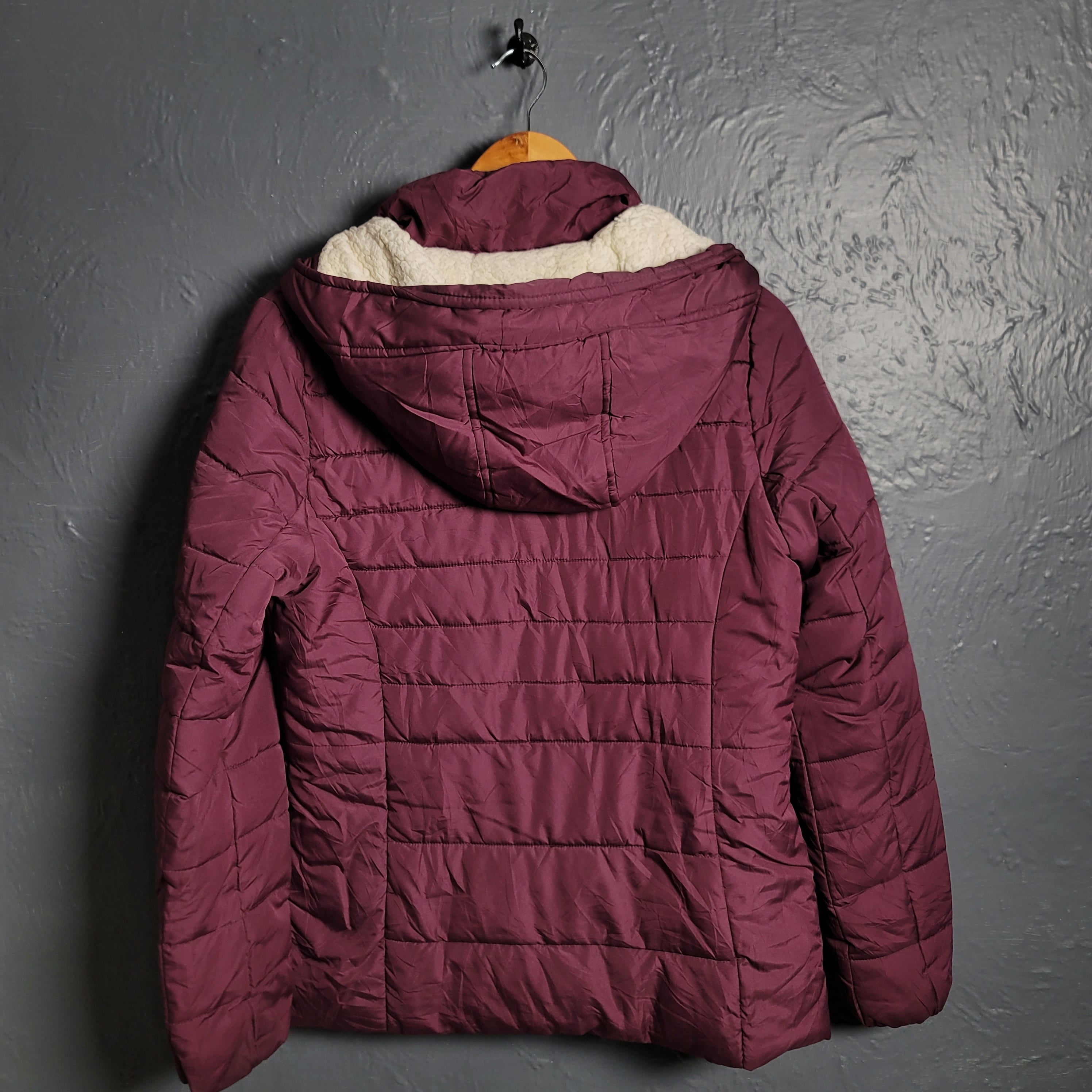 George Plum Hooded Puffer Jacket (Unisex)