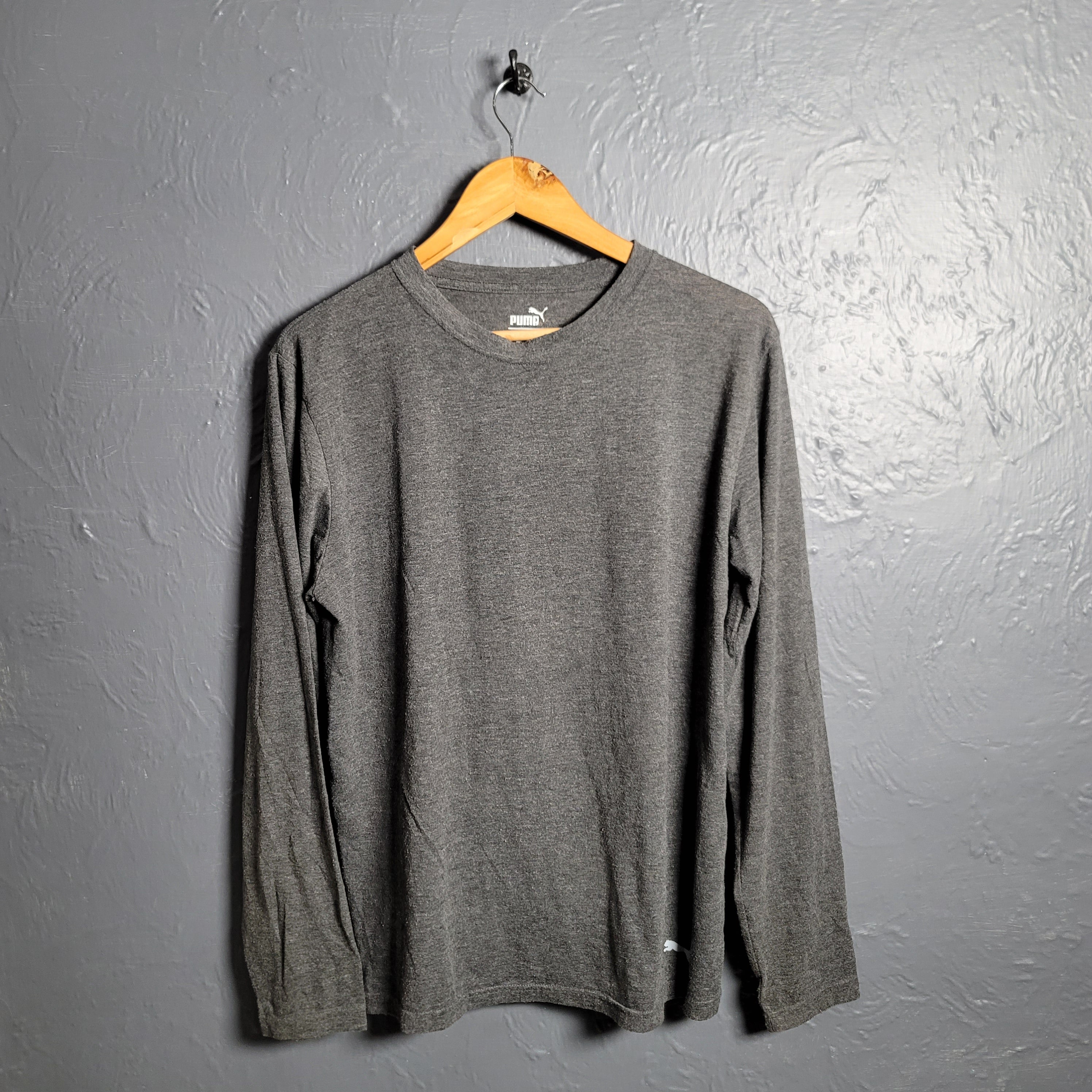 Puma Grey Long sleeves T-shirt (Unisex)
