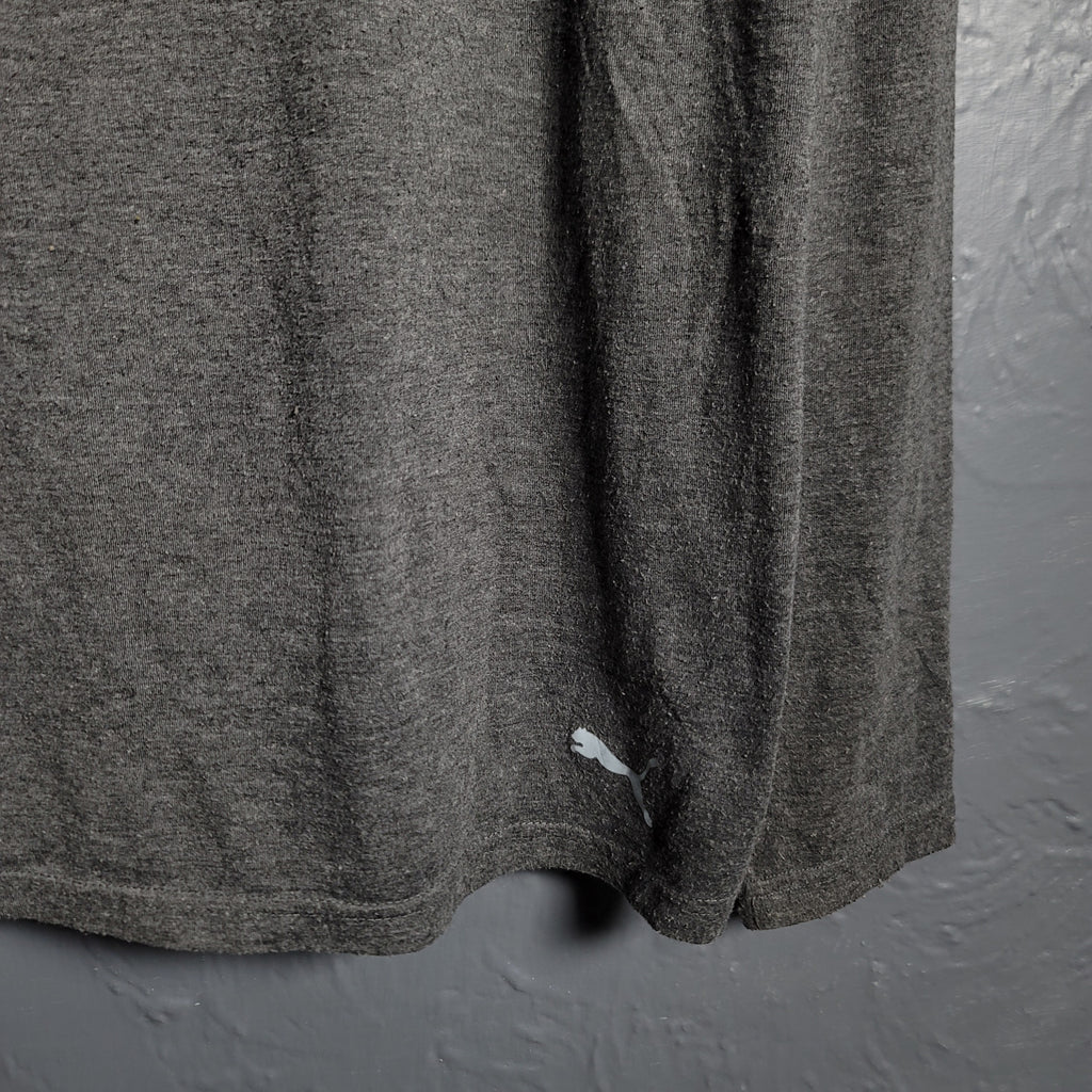 Puma Grey Long sleeves T-shirt (Unisex)