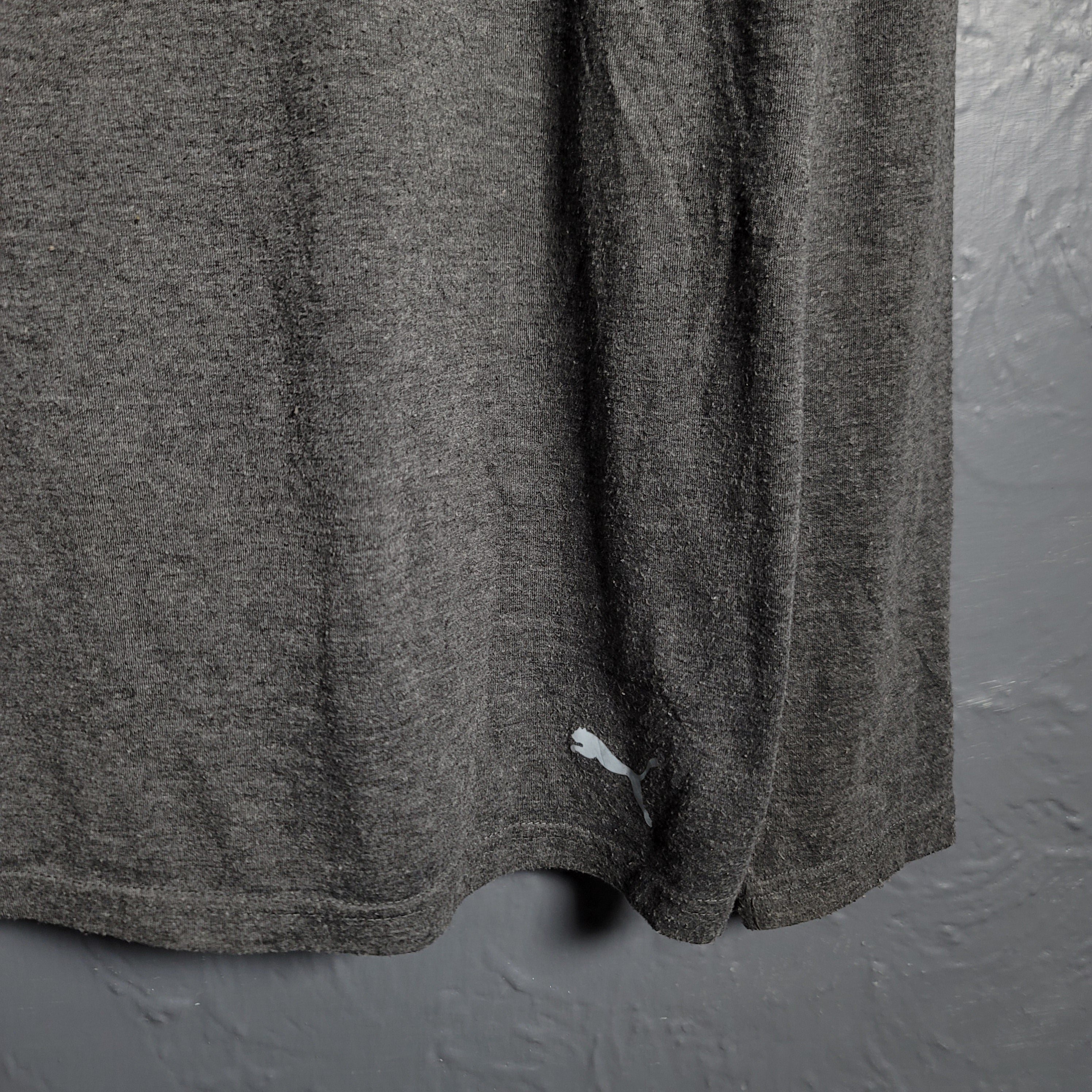 Puma Grey Long sleeves T-shirt (Unisex)