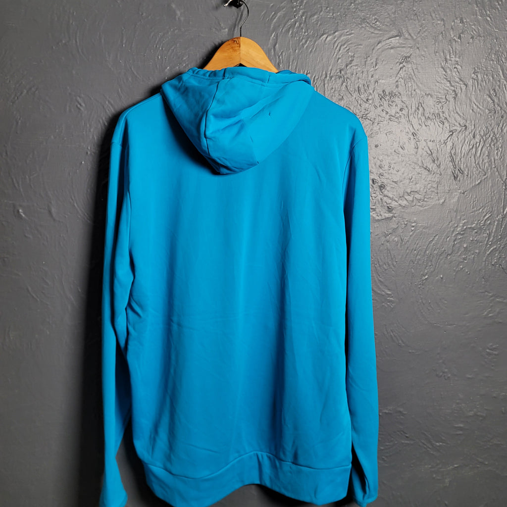 Under Armour Over-sized loose fit Big Logo Hoodie - Radar Blue Halo Gray.