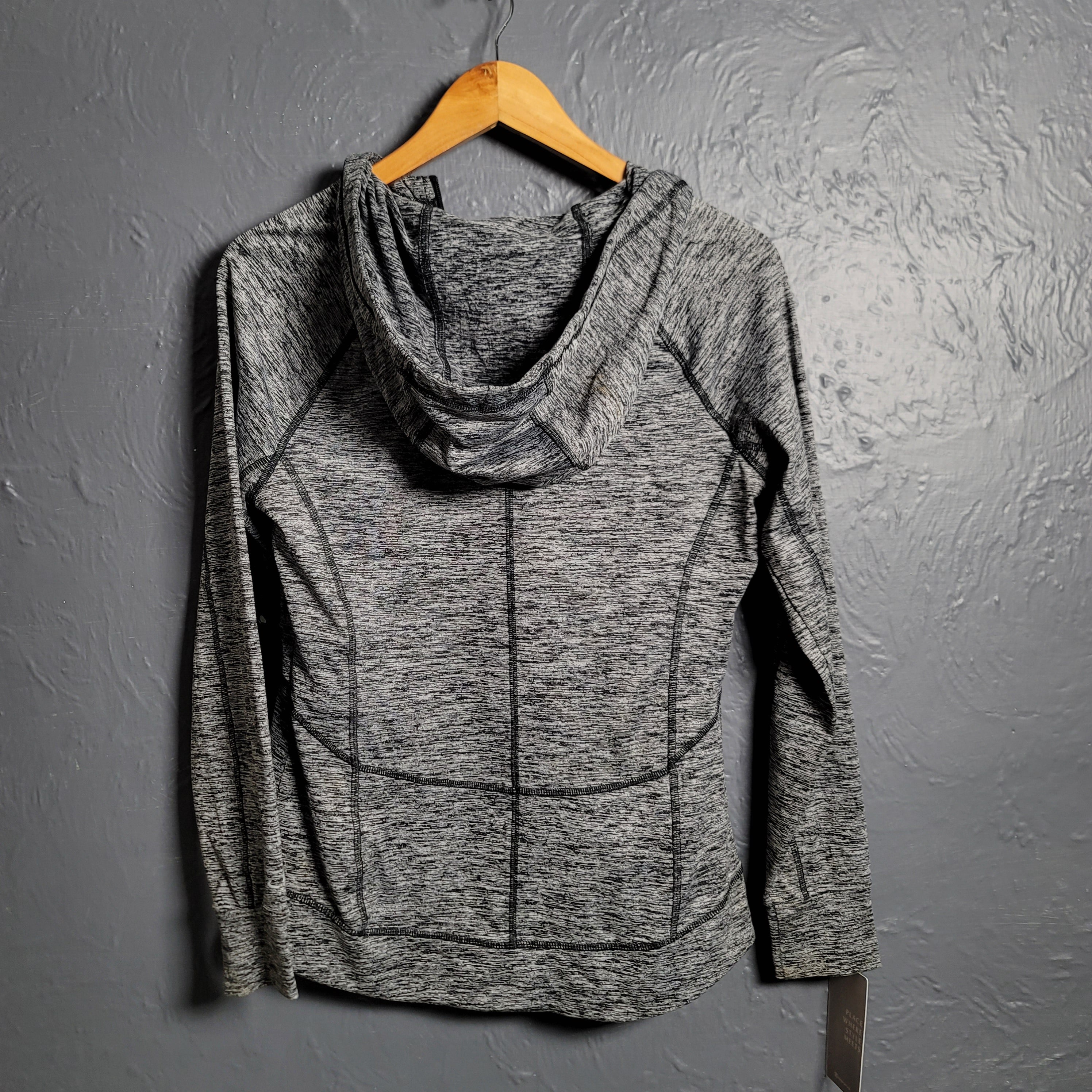 Women's Champions Duo Dry grey zip-up hooded  jacket