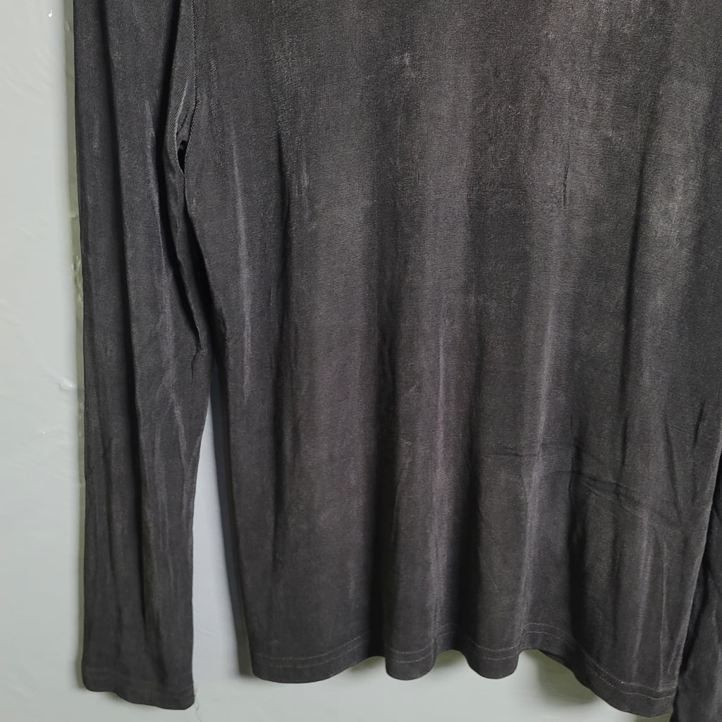 Dressbarn Soft Touch Black turtle Neck Long Sleeves