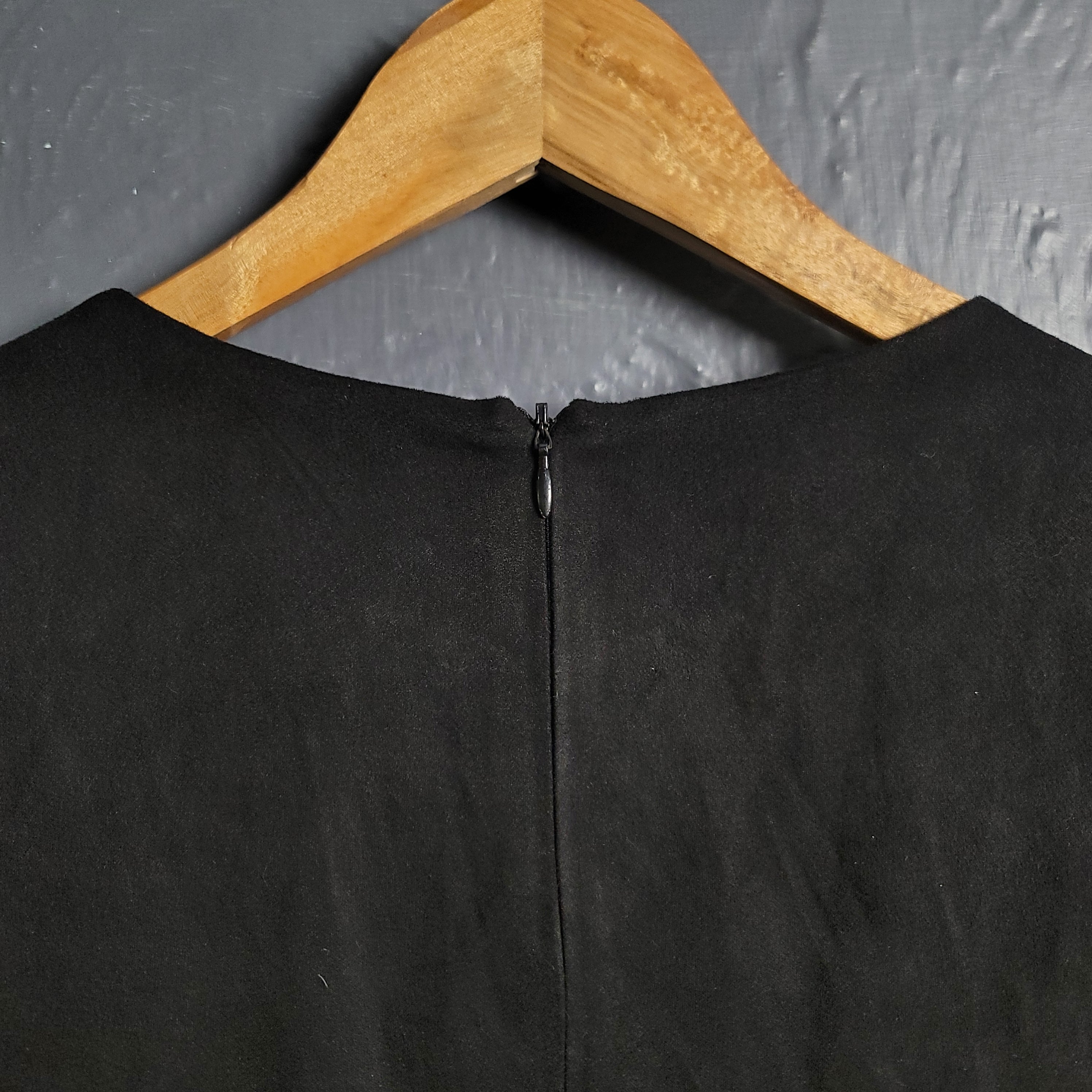 ZARA Black Suede Dress (Mini Suit)