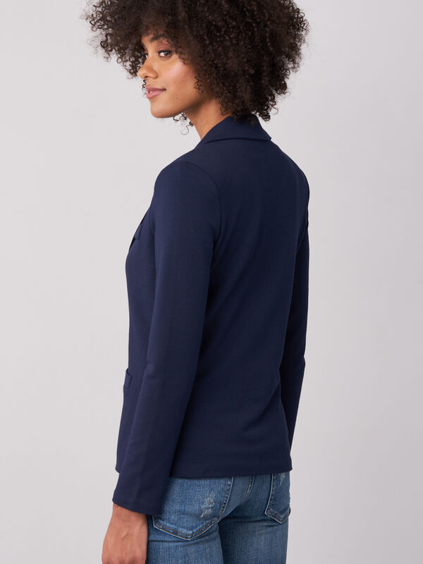 Women's GAP Oversized basic Navy Blue Blazer - THE GREY AREA