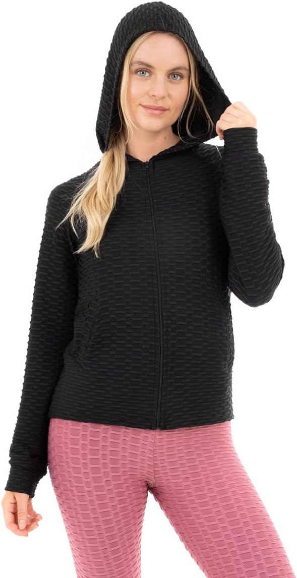 New Mix Women's Lightweight Honeycomb textured Active wear  Jacket
