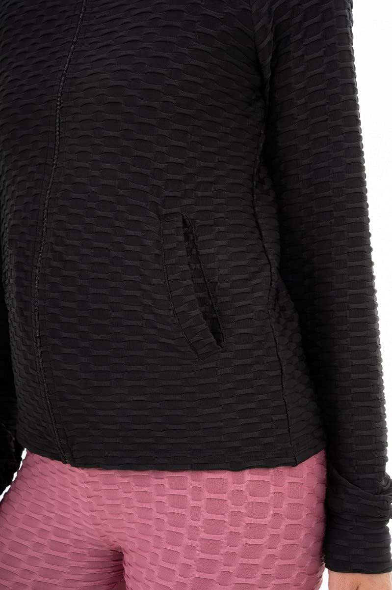 New Mix Women's Lightweight Honeycomb textured Active wear  Jacket