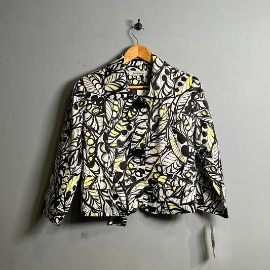 Designer printed Blazer (Harve Benard) - THE GREY AREA