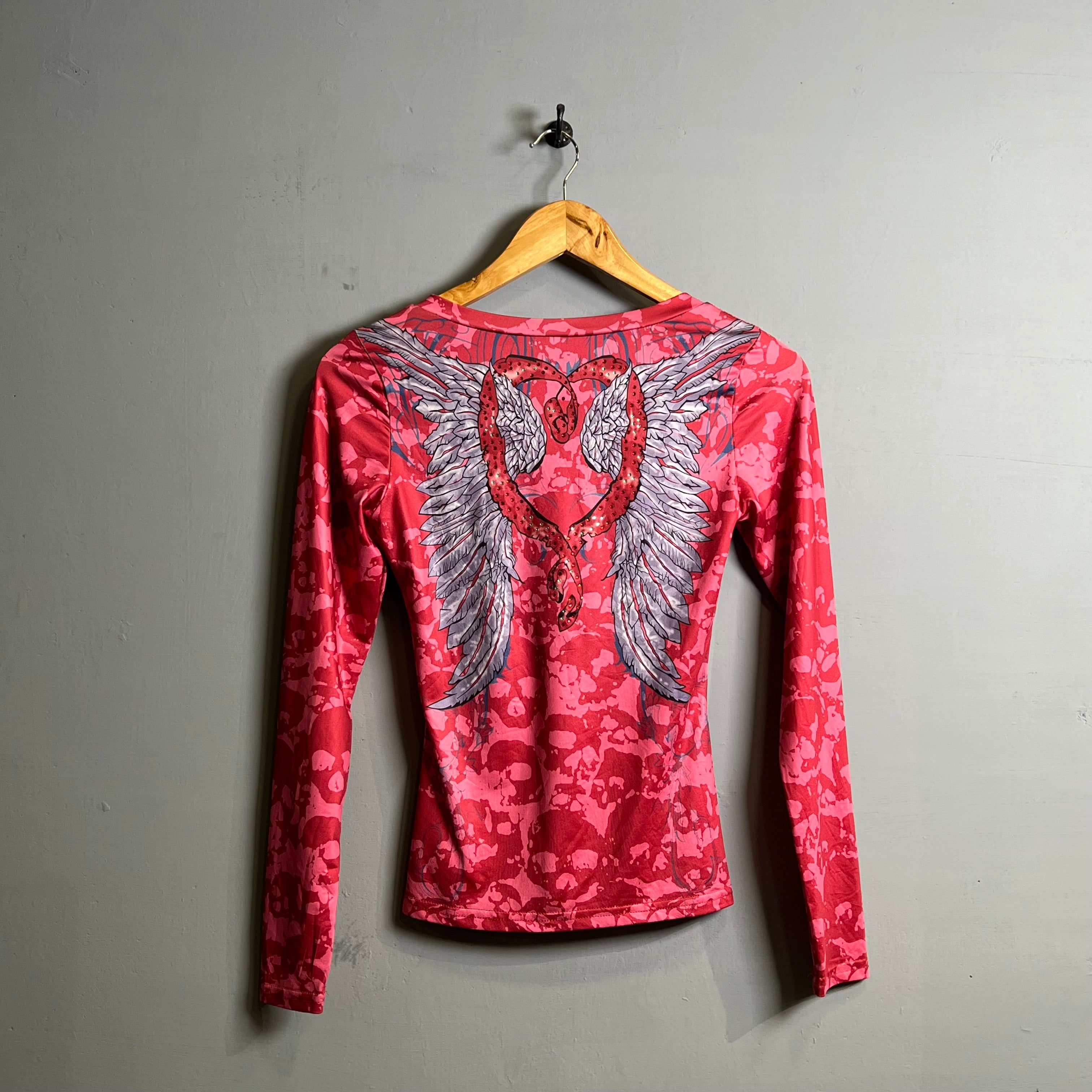 Long sleeves "SINFUL" printed T-shirt - THE GREY AREA